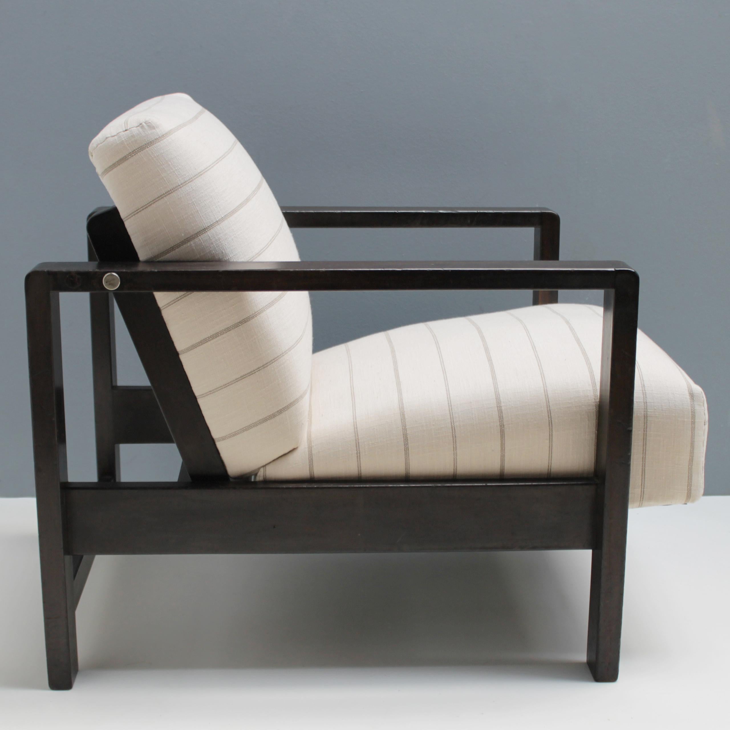 German Lounge Chair by Erich Dieckmann For Sale