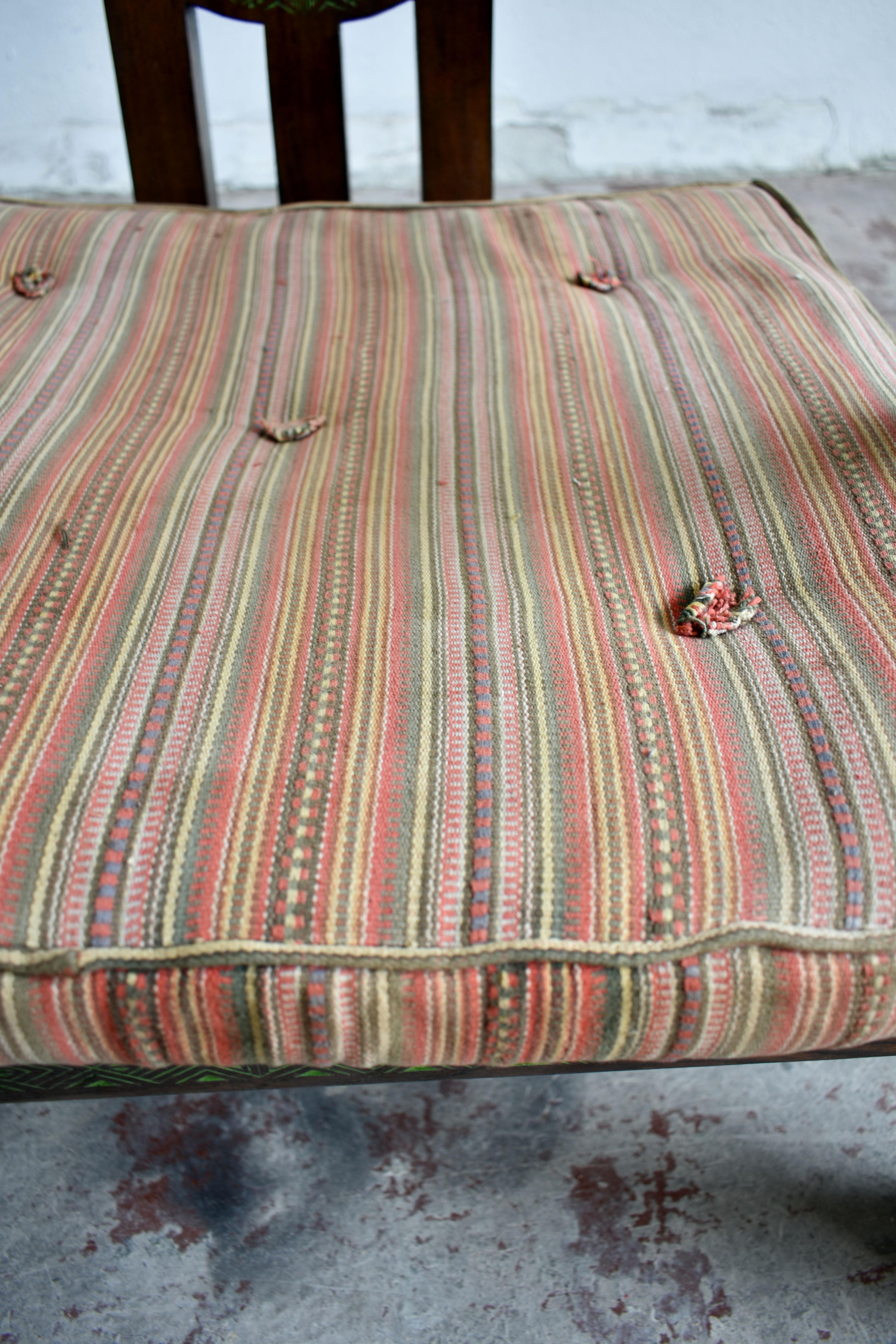 Lounge Chair by Ettore Zaccari, Oak with Carved Details, Italy, 1910 5