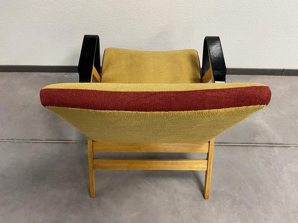 Modern Lounge Chair by František Jirák for Tatra Nábytok Pravenec For Sale