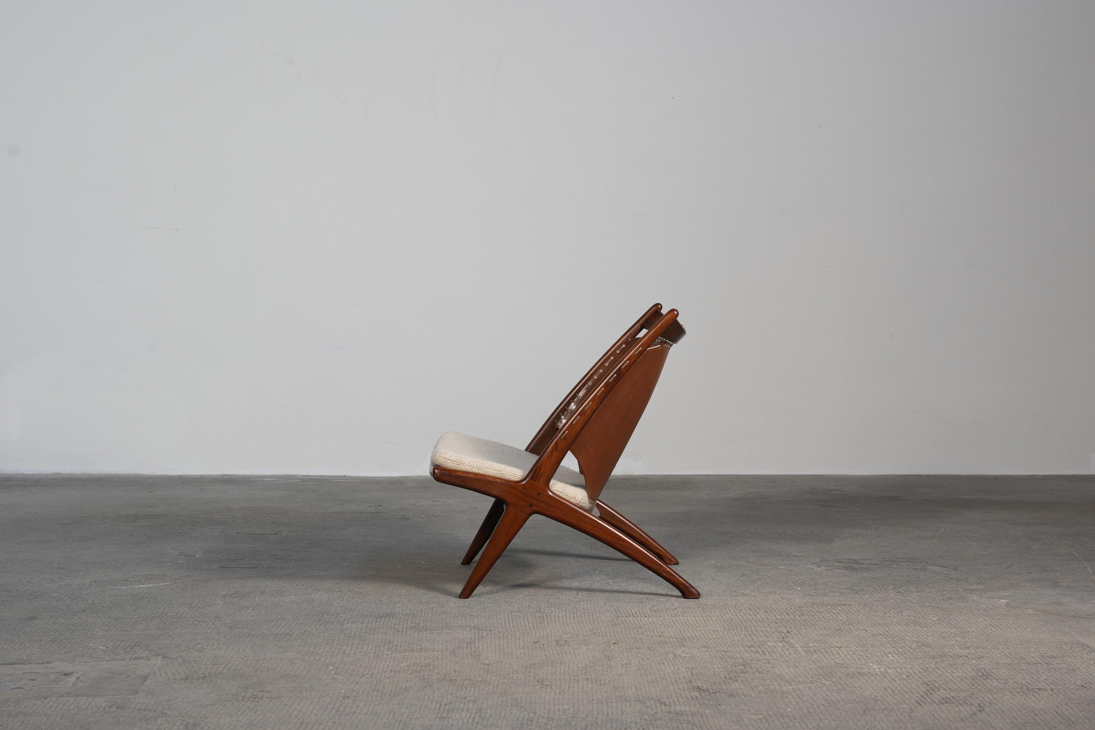 Lounge Chair by Fredrik Kayser & Adolf Relling for Gustav Bahus, Norway 1955 In Excellent Condition In Berlin, DE
