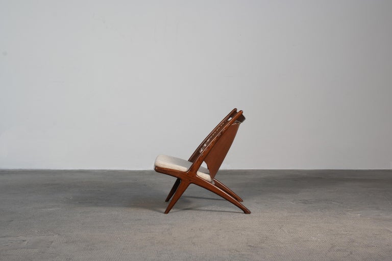 Lounge Chair by Fredrik Kayser & Adolf Relling for Gustav Bahus, Norway 1955 In Excellent Condition For Sale In Berlin, DE