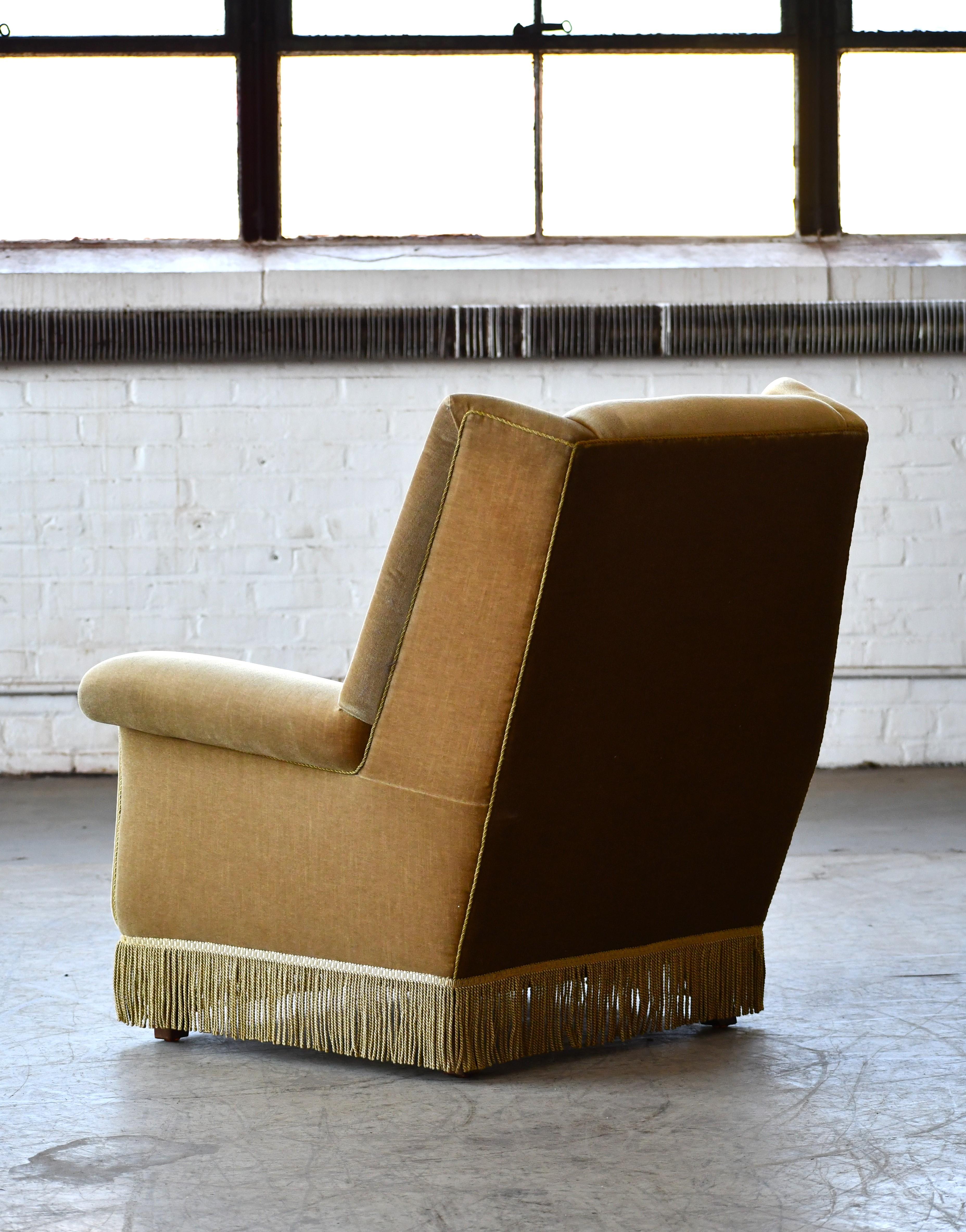 Mid-20th Century Lounge Chair by Georg Thams by Vejen Mobelfabrik Denmark 1968 For Sale