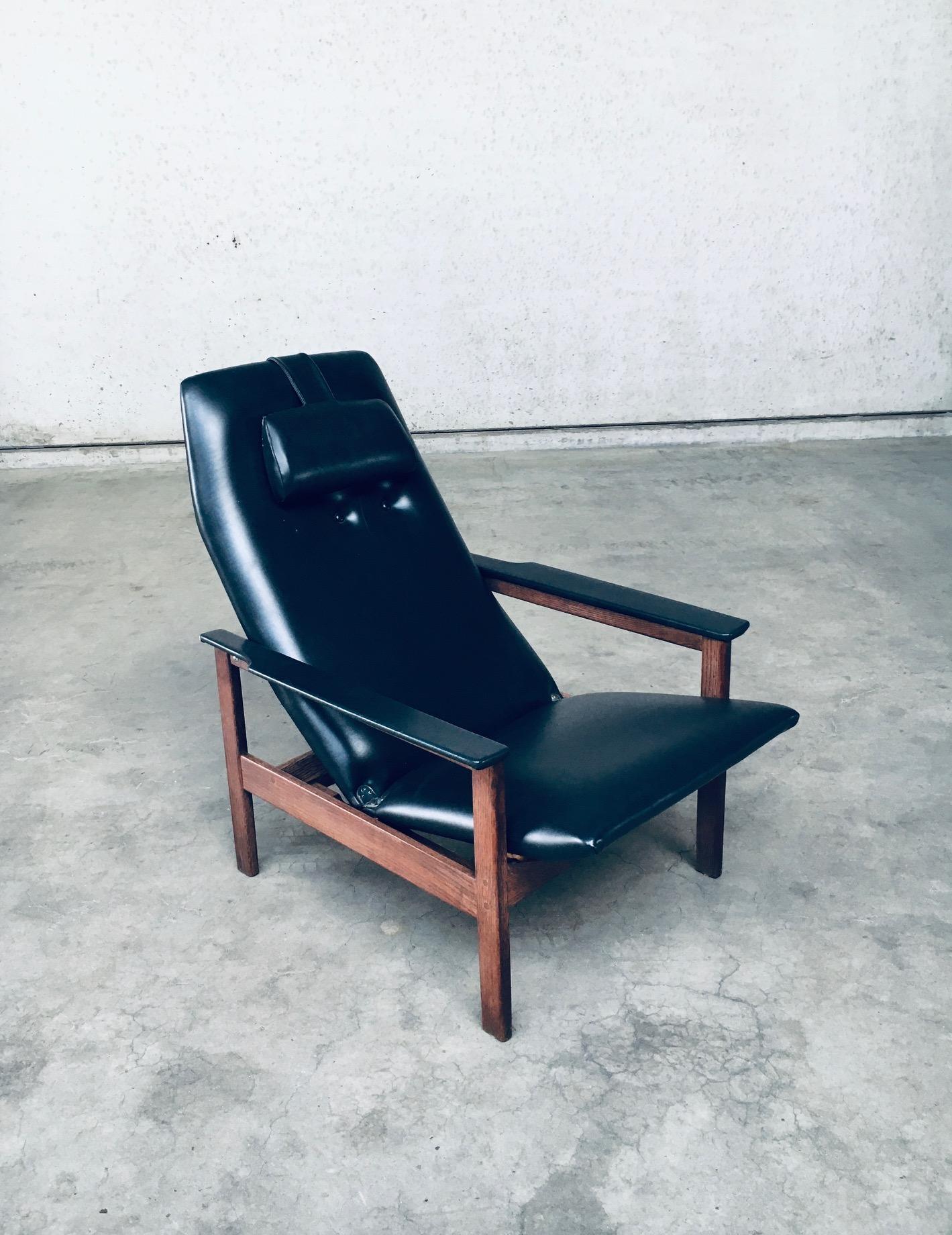 Lounge Chair by Georges Van Rijck for Beaufort, Belgium 1960's For Sale 3