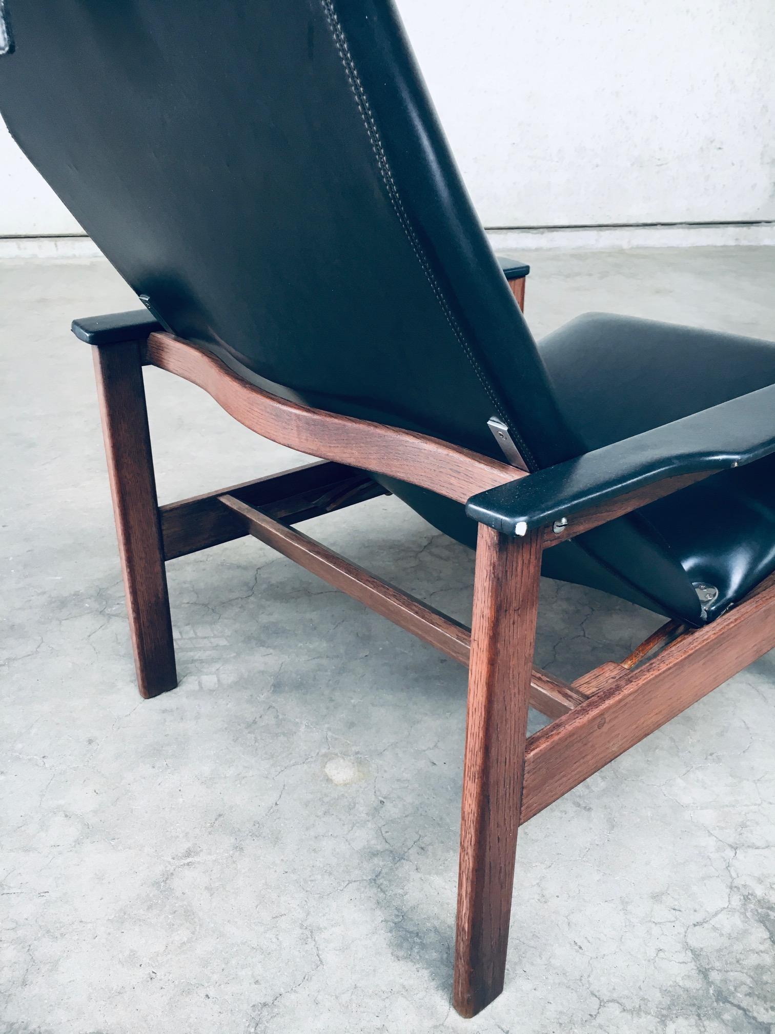 Lounge Chair by Georges Van Rijck for Beaufort, Belgium 1960's For Sale 11