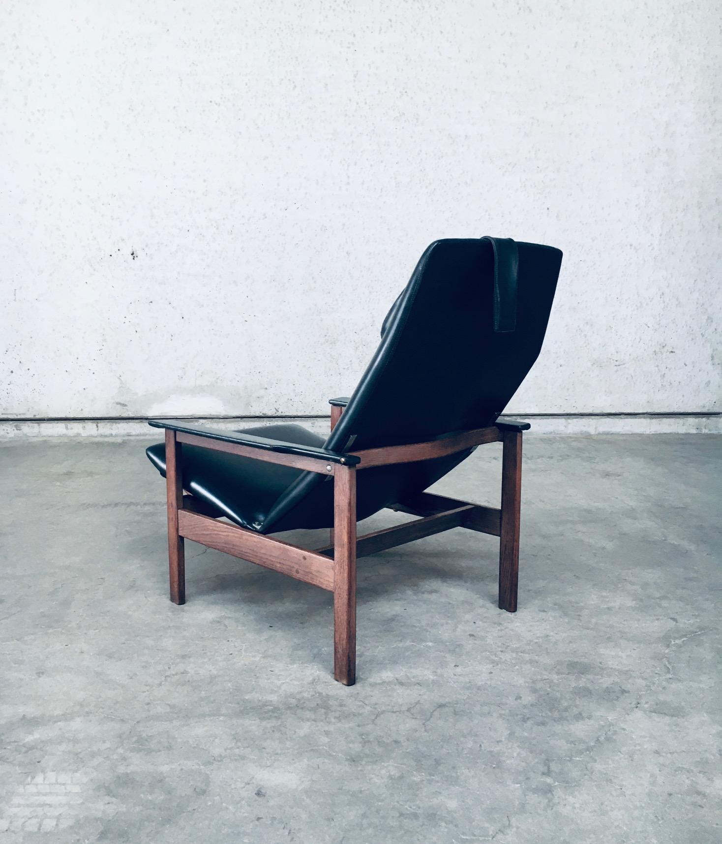 Chaise longue de Georges Van Rijck pour Beaufort, Belgique, années 1960 en vente 1