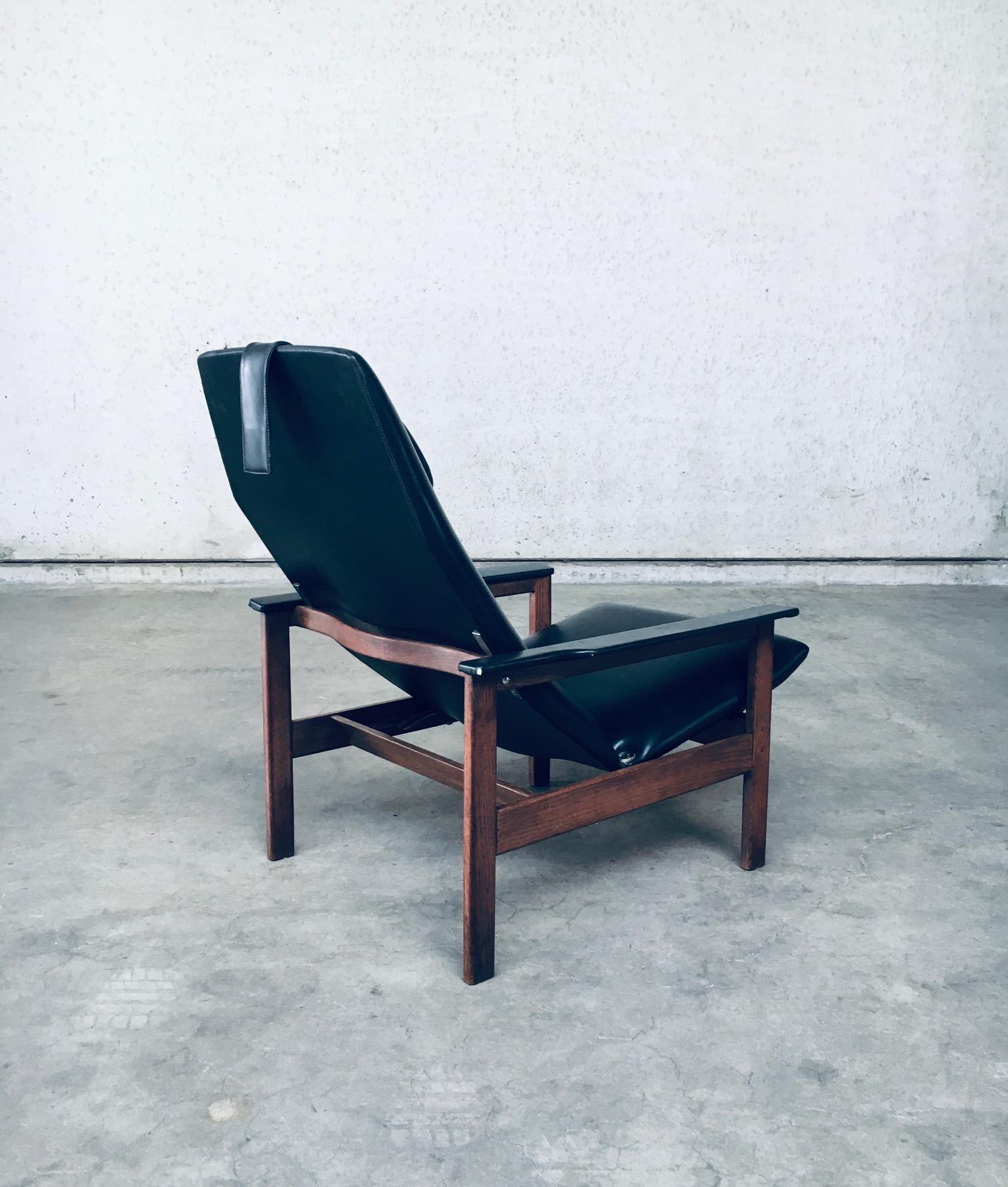 Chaise longue de Georges Van Rijck pour Beaufort, Belgique, années 1960 en vente 2