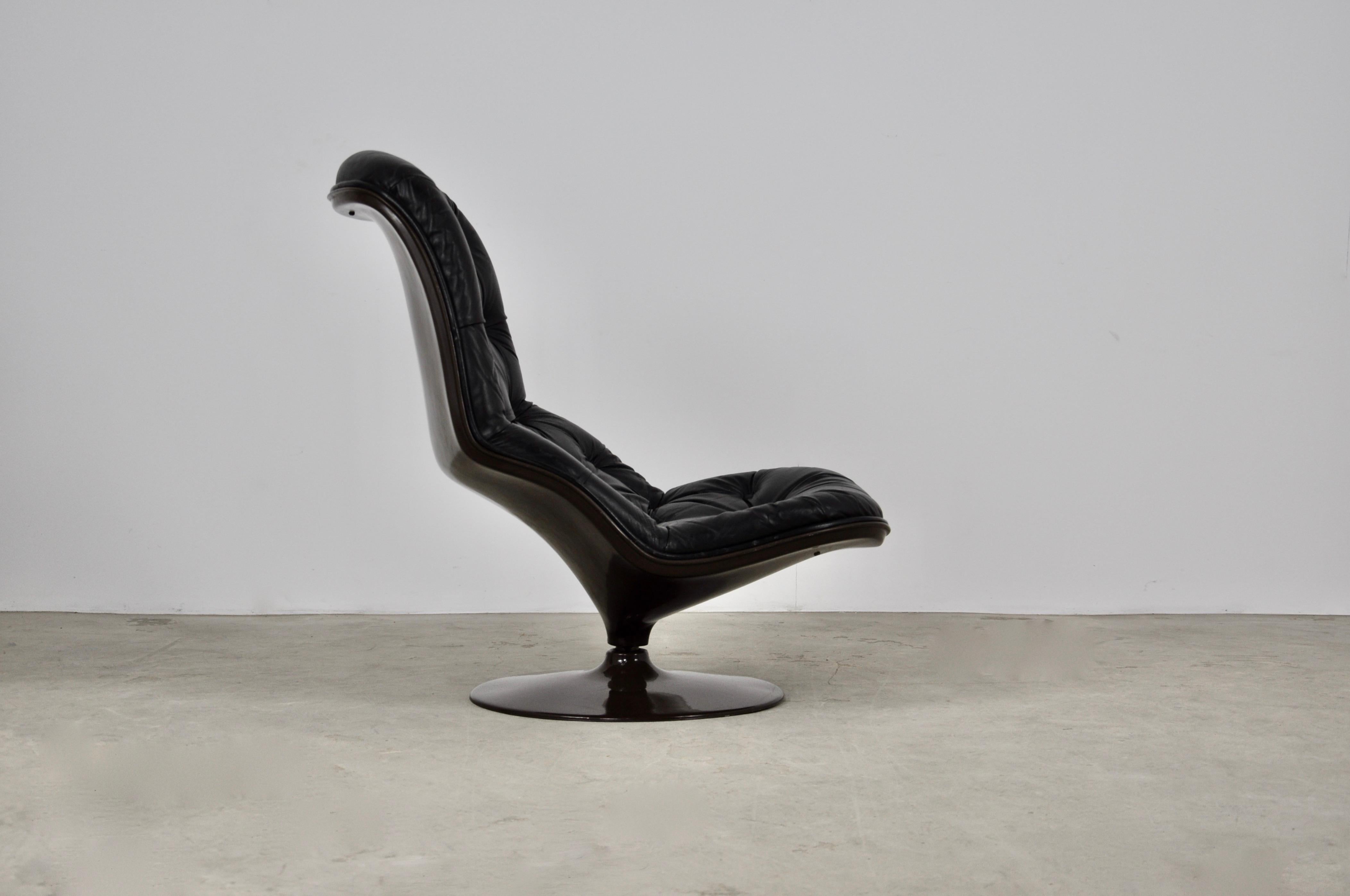 Mid-Century Modern Lounge Chair by Georges Vanrijk for Beaufort, 1970s