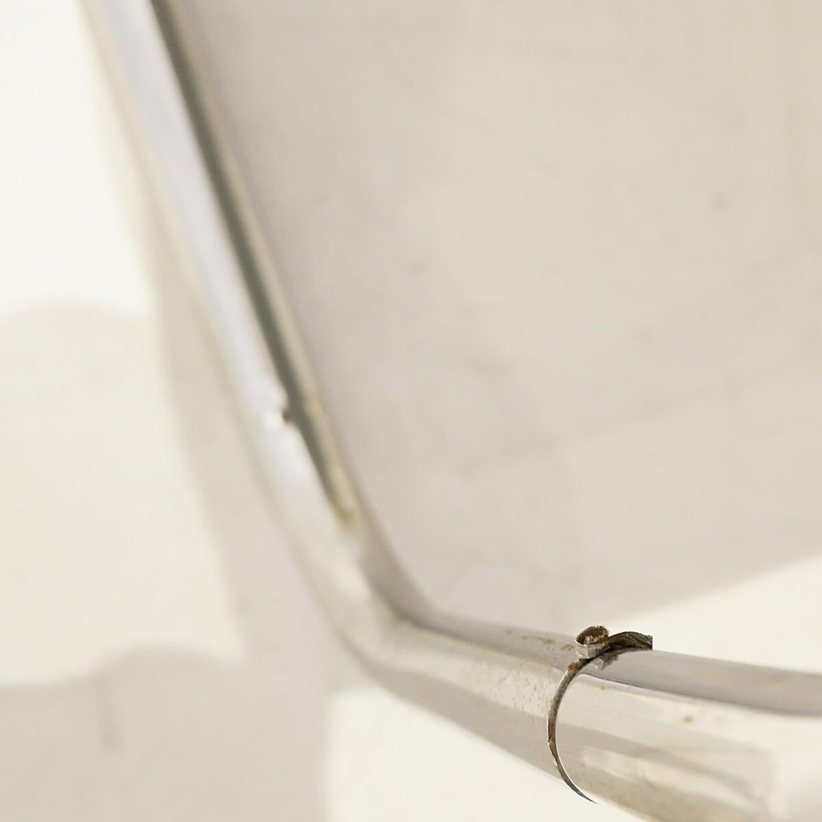Lounge chair by Gillis Lundgren 1970s - new blue/grey corduroy Upholstery For Sale 1