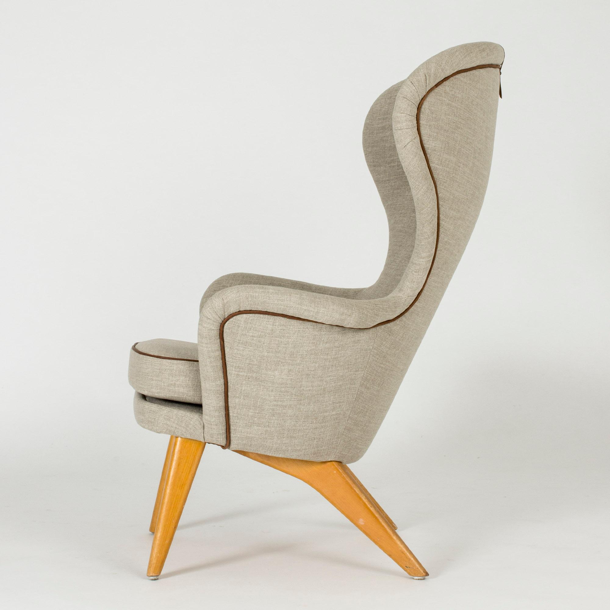 Scandinavian Modern Lounge Chair by Gustaf Hiort af Ornäs