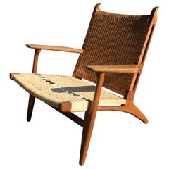 Lounge Chair by Hans J. Wegner CH27, for Carl Hansen & Søn, 1965