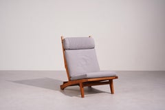 Lounge Chair by Hans J. Wegner for AP Stolen AP71, Denmark 1960s Reupholstered*