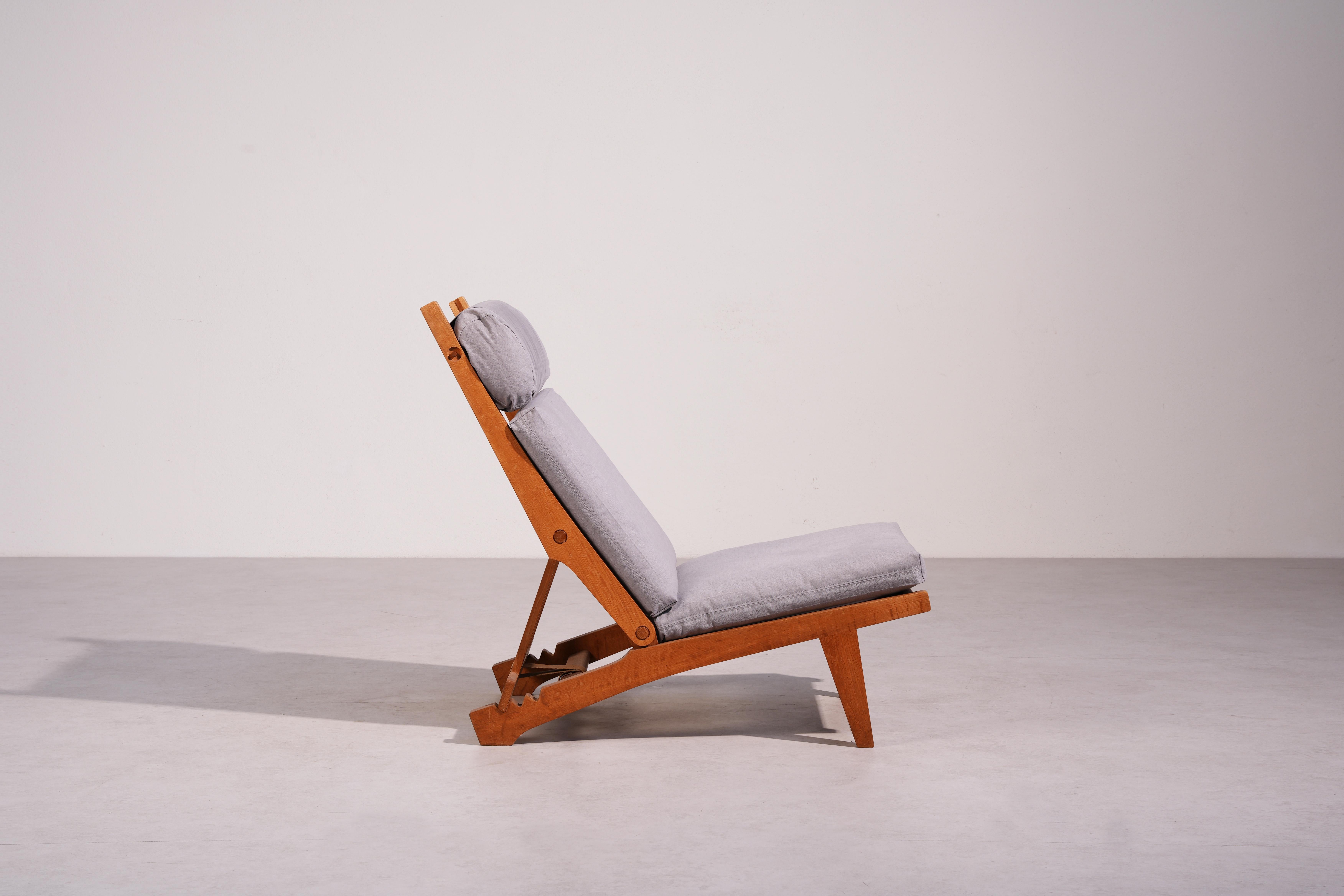 Loungesessel von Hans J. Wegner für AP Stolen AP71, Dänemark 1960er Jahre Neu gepolstert* im Angebot 1