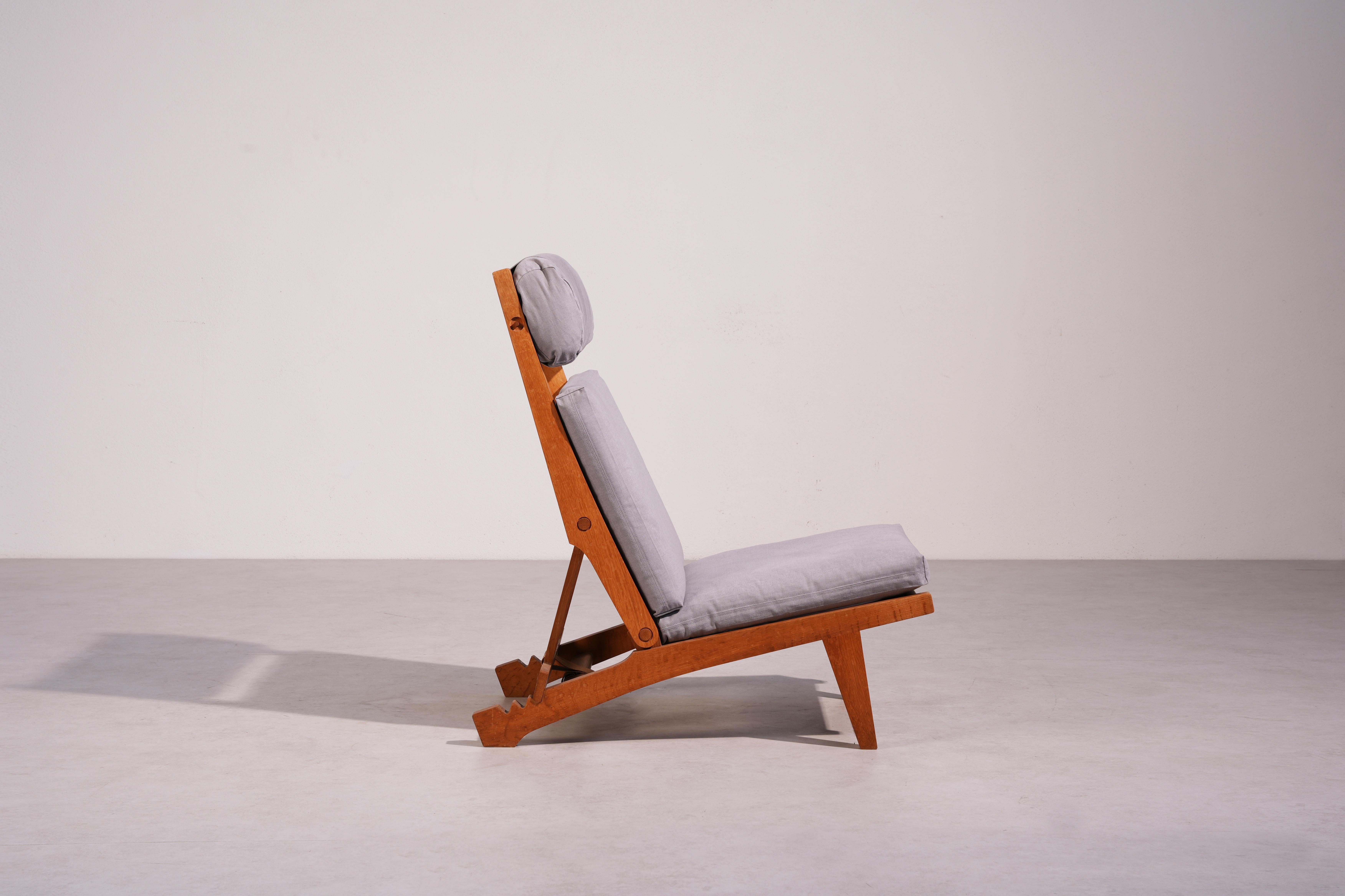 Loungesessel von Hans J. Wegner für AP Stolen AP71, Dänemark 1960er Jahre Neu gepolstert* im Angebot 2
