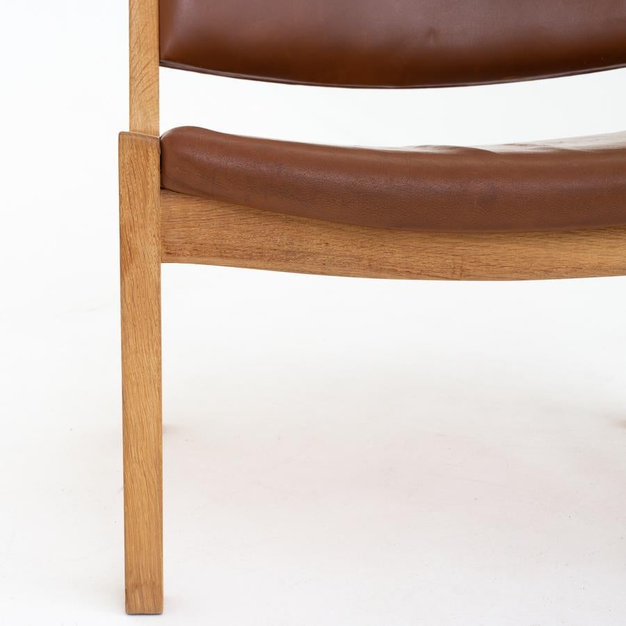 Lounge Chair by Hans J. Wegner In Good Condition In Copenhagen, DK