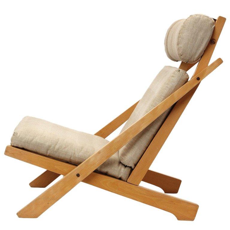 Lounge Chair by Hans J. Wegner For Sale at 1stDibs
