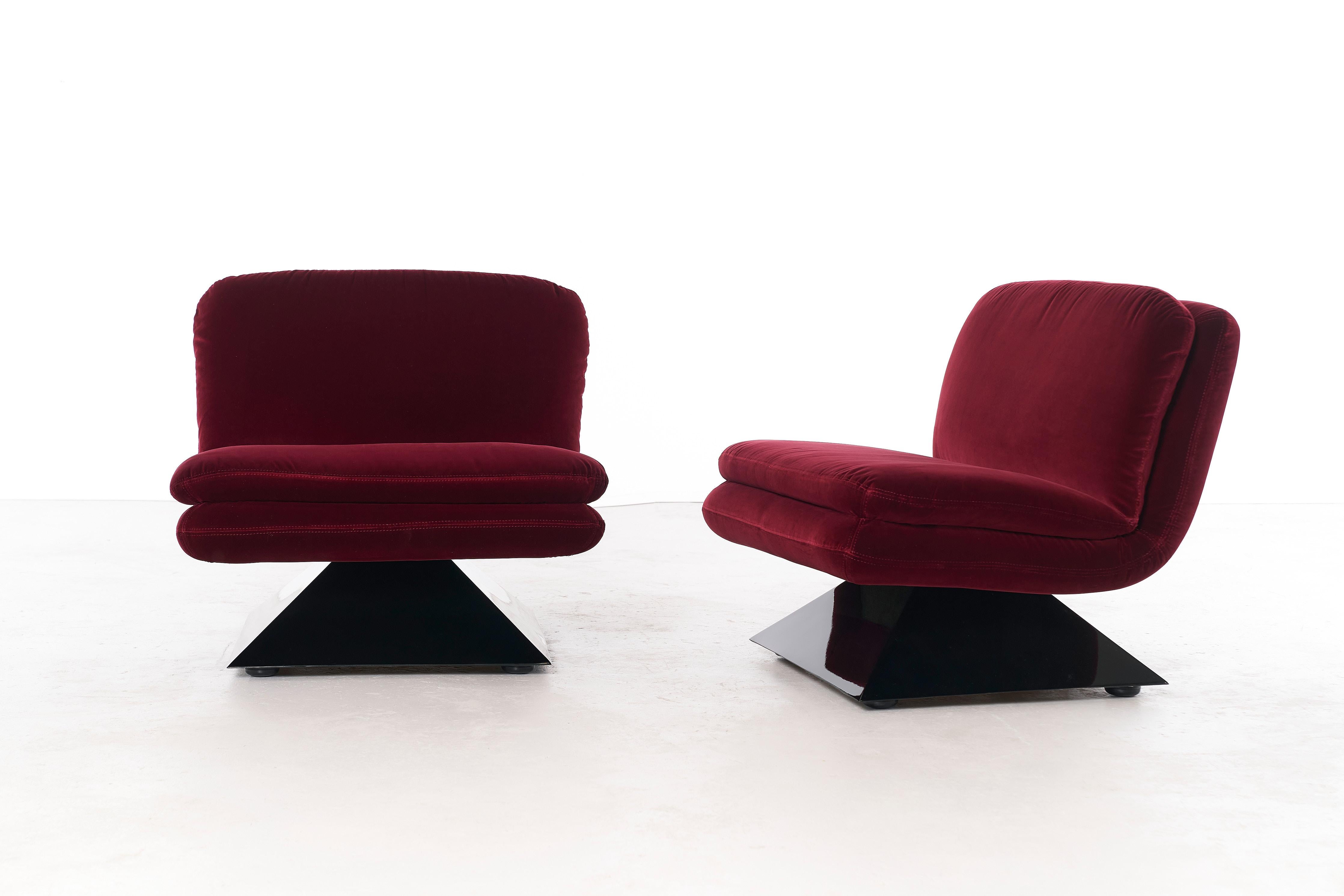 Lounge Chair von Hans Von Klier für Giuseppe Rossi di Albizzate, Italien, 1970 (Moderne der Mitte des Jahrhunderts) im Angebot