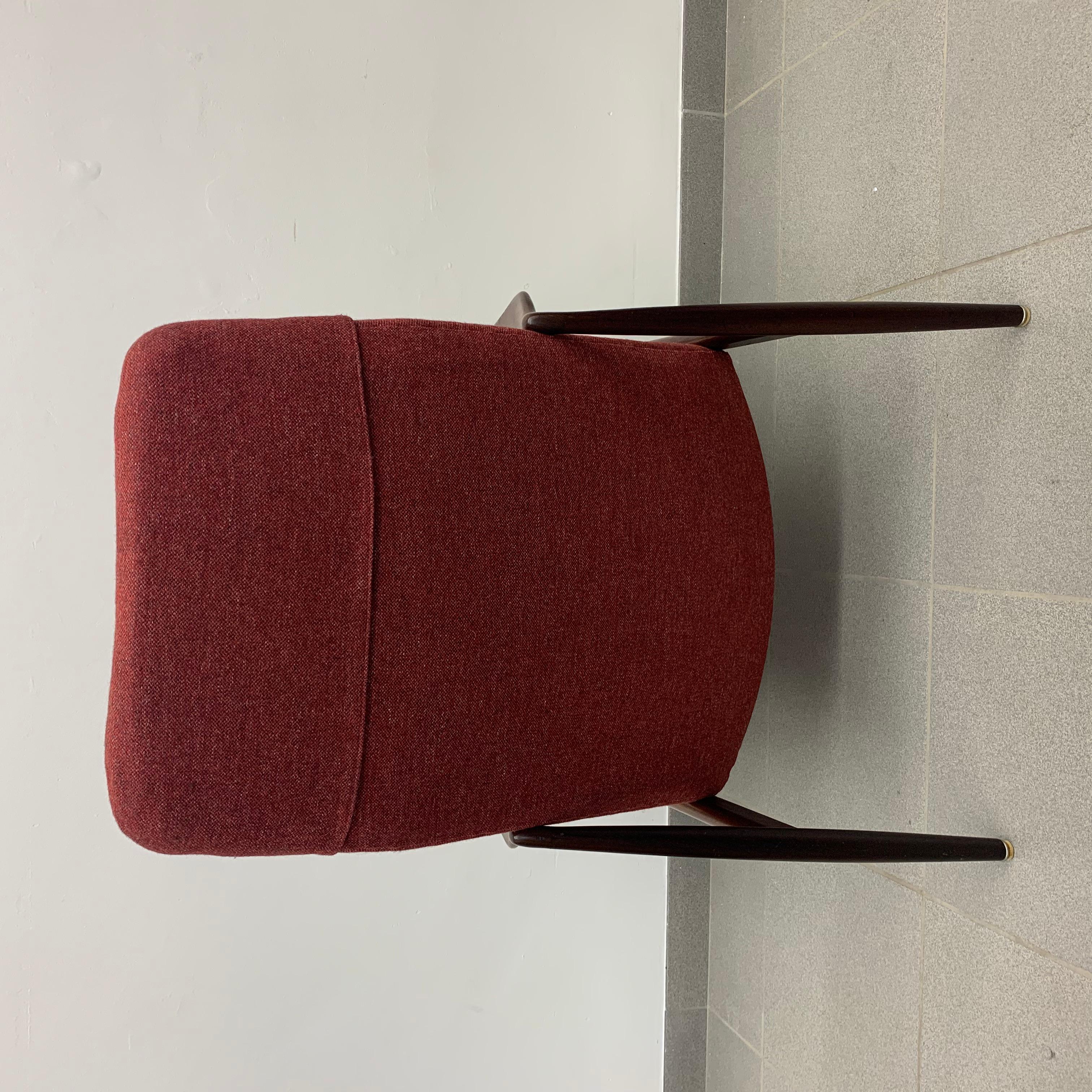 Lounge chair by Hartmut Lohmeyer for Wilkhahn , 1950’s For Sale 4