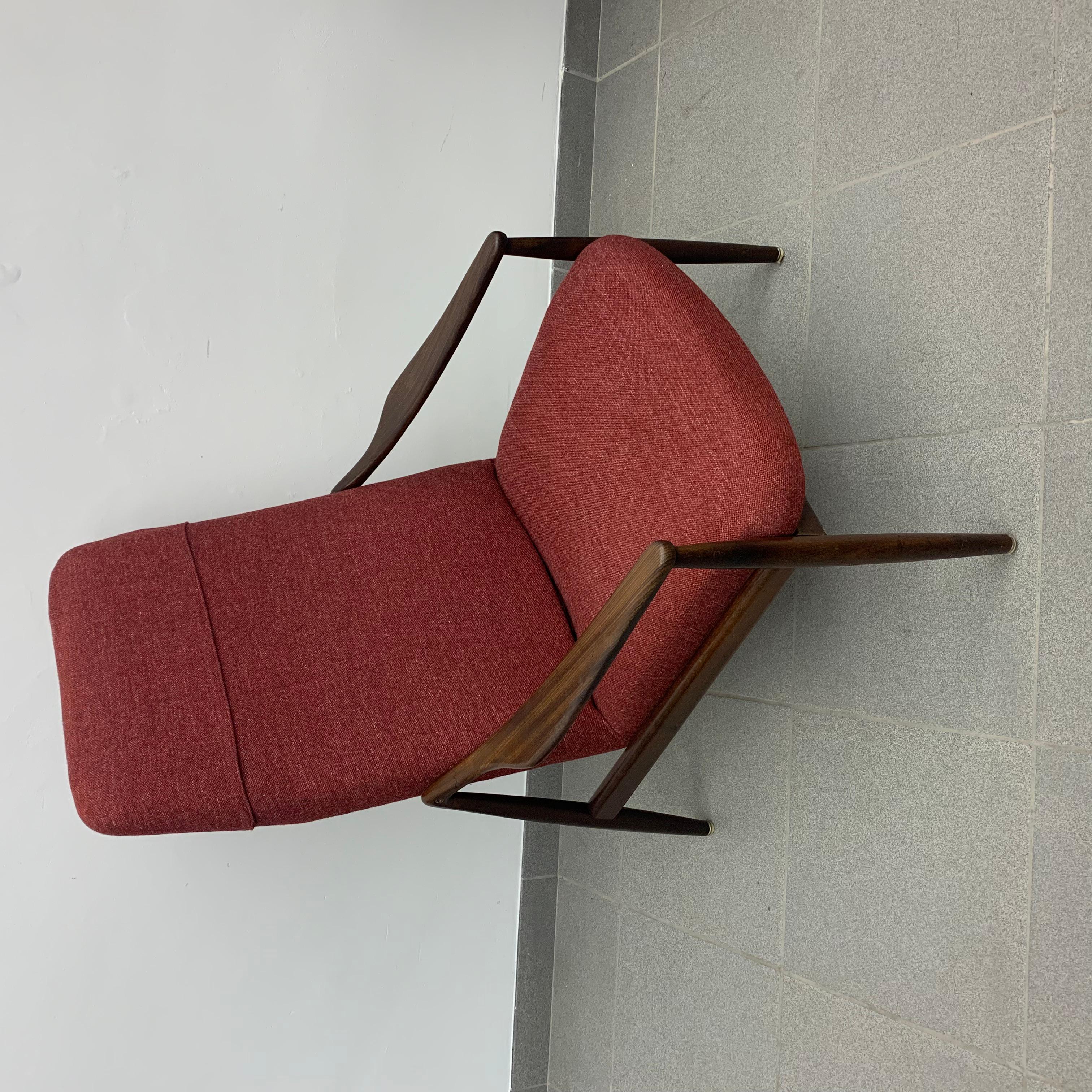 Mid-20th Century Lounge chair by Hartmut Lohmeyer for Wilkhahn , 1950’s For Sale