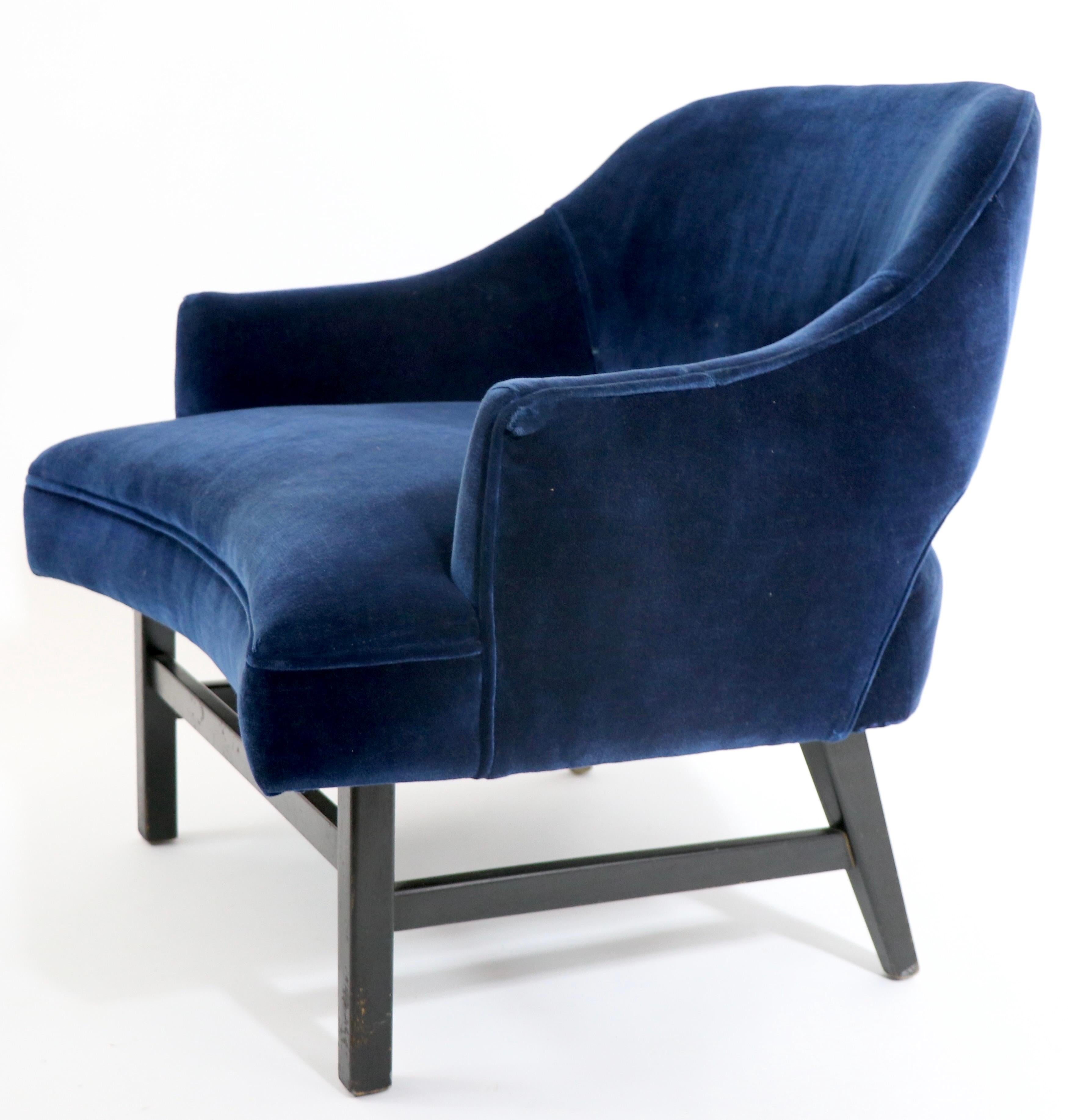 Mid-Century Modern Fauteuil de salon par Harvey Probber en vente