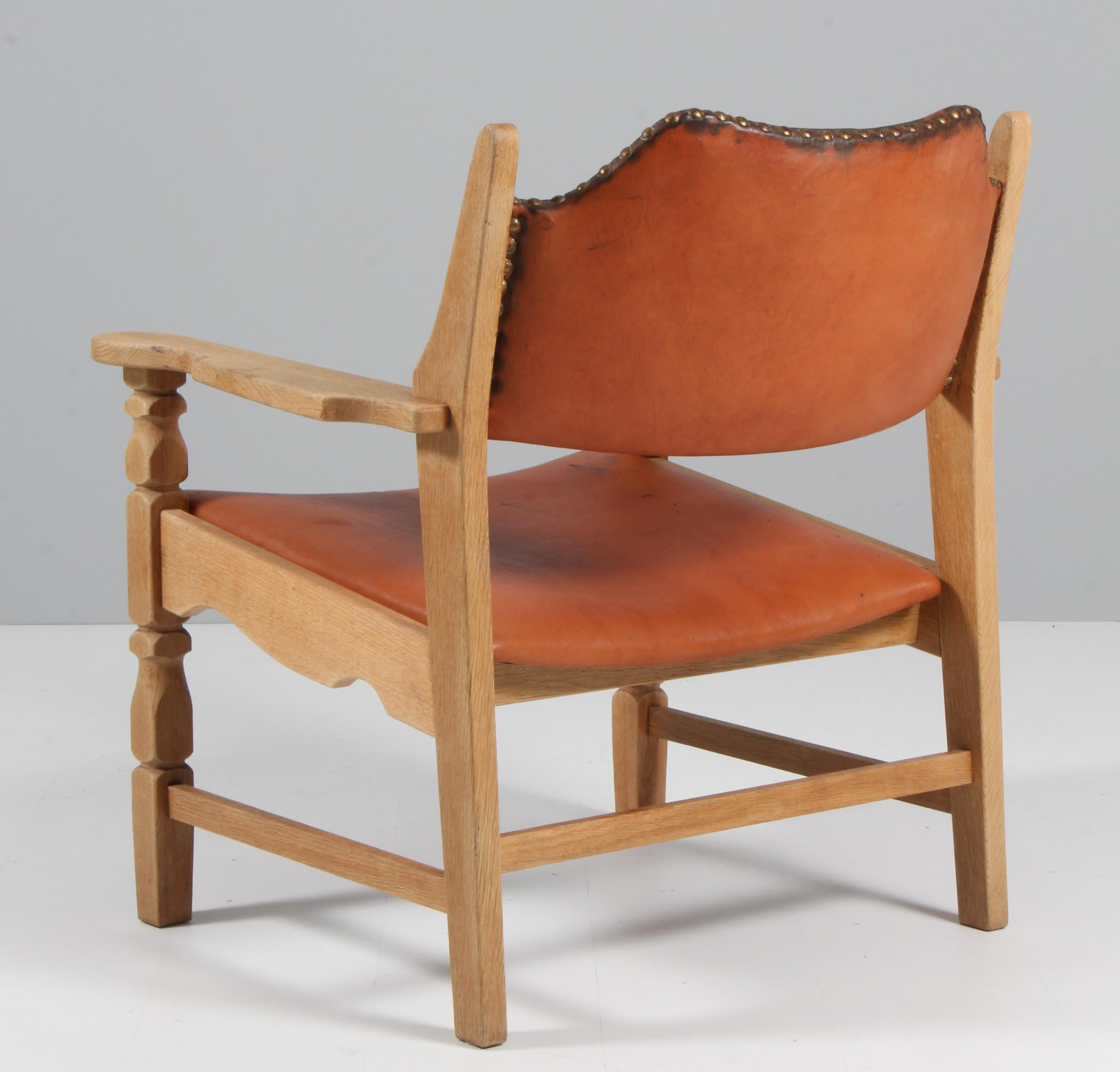 Late 20th Century Lounge Chair by Henning Kjærnulf For Sale