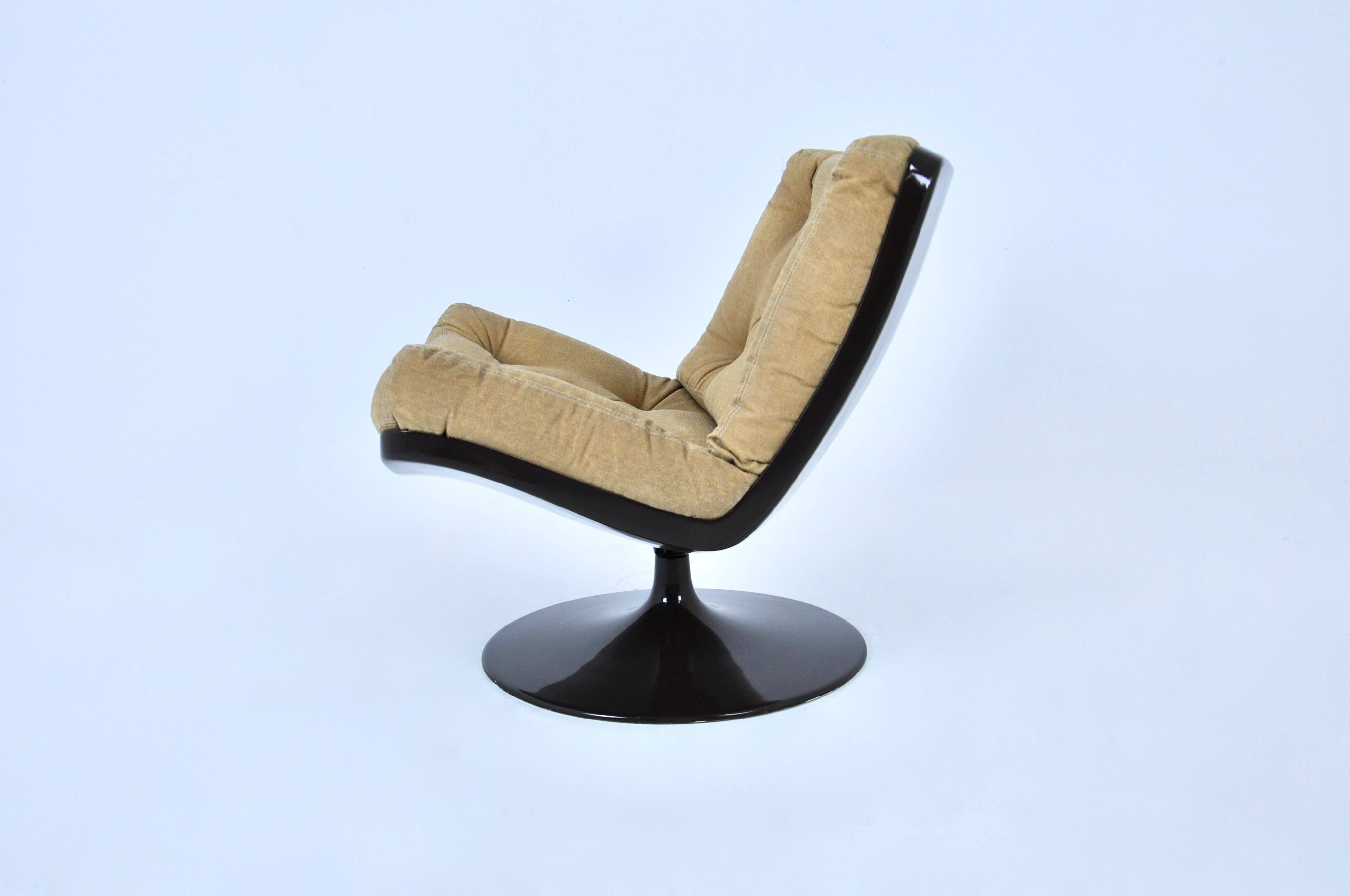 Italian Lounge Chair by IVM, 1960s