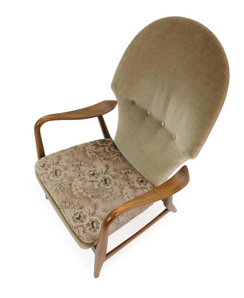Danish Lounge Chair by J. Carlsens Mobelfabrik. 