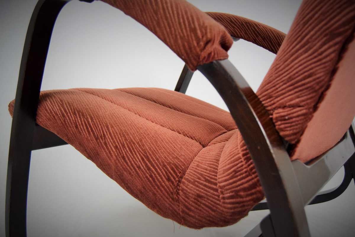 Mid-20th Century Lounge Chair by Jan Vaněk, 1930s For Sale