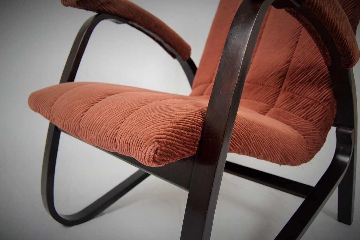 Lounge Chair by Jan Vaněk, 1930s For Sale 1