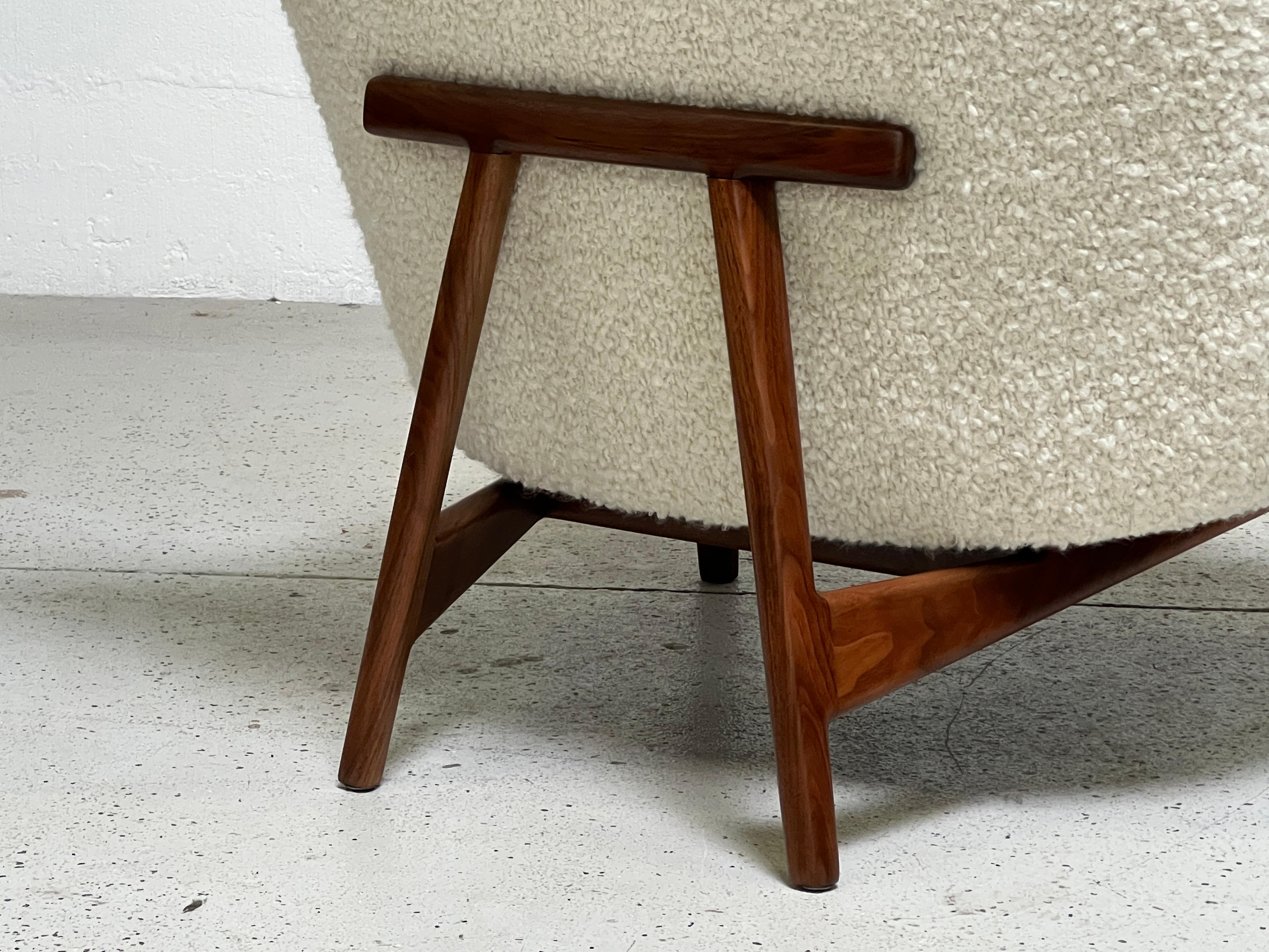 Lounge Chair by Jens Risom at 1stDibs