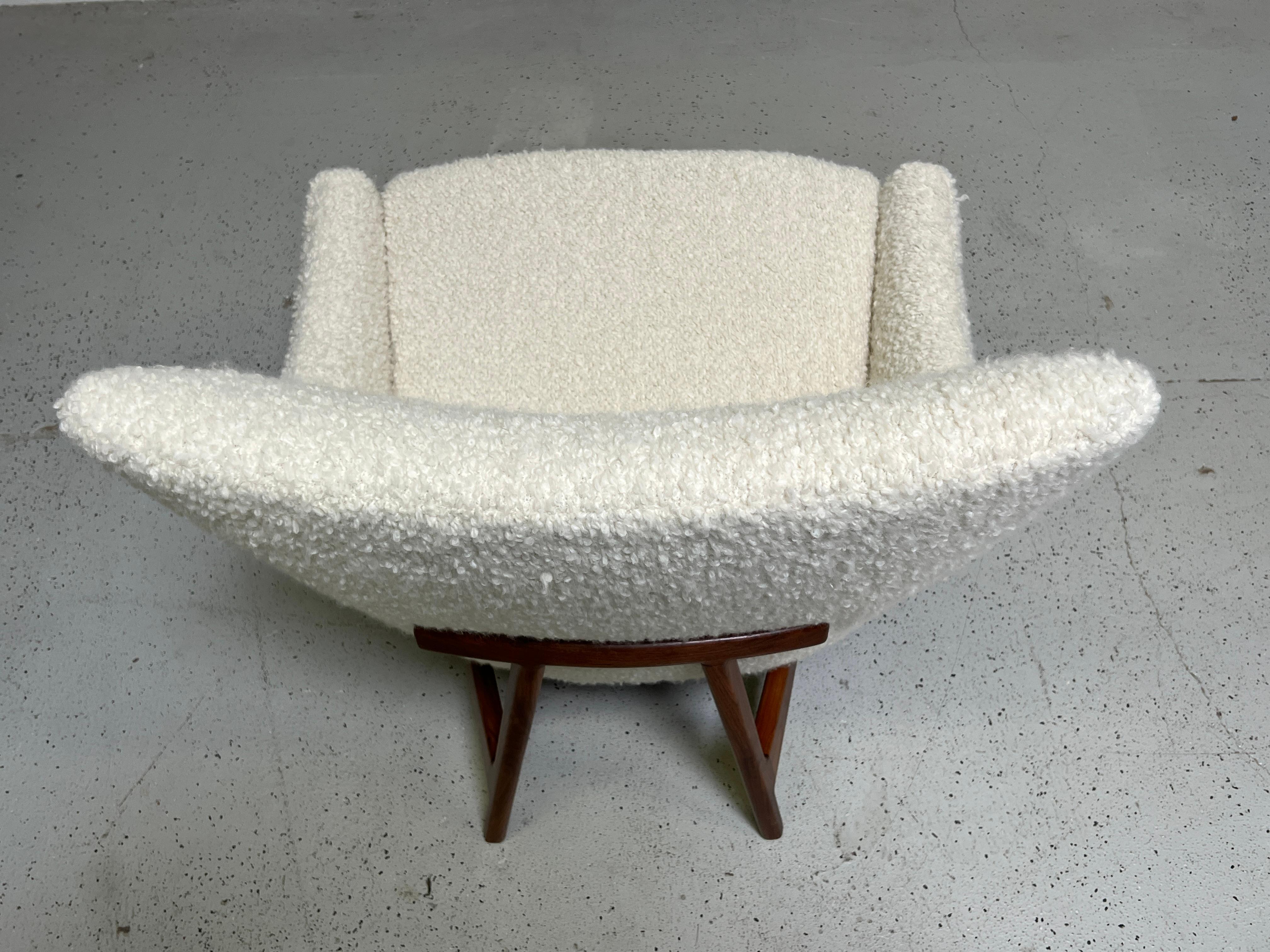 Lounge Chair by Jens Risom at 1stDibs