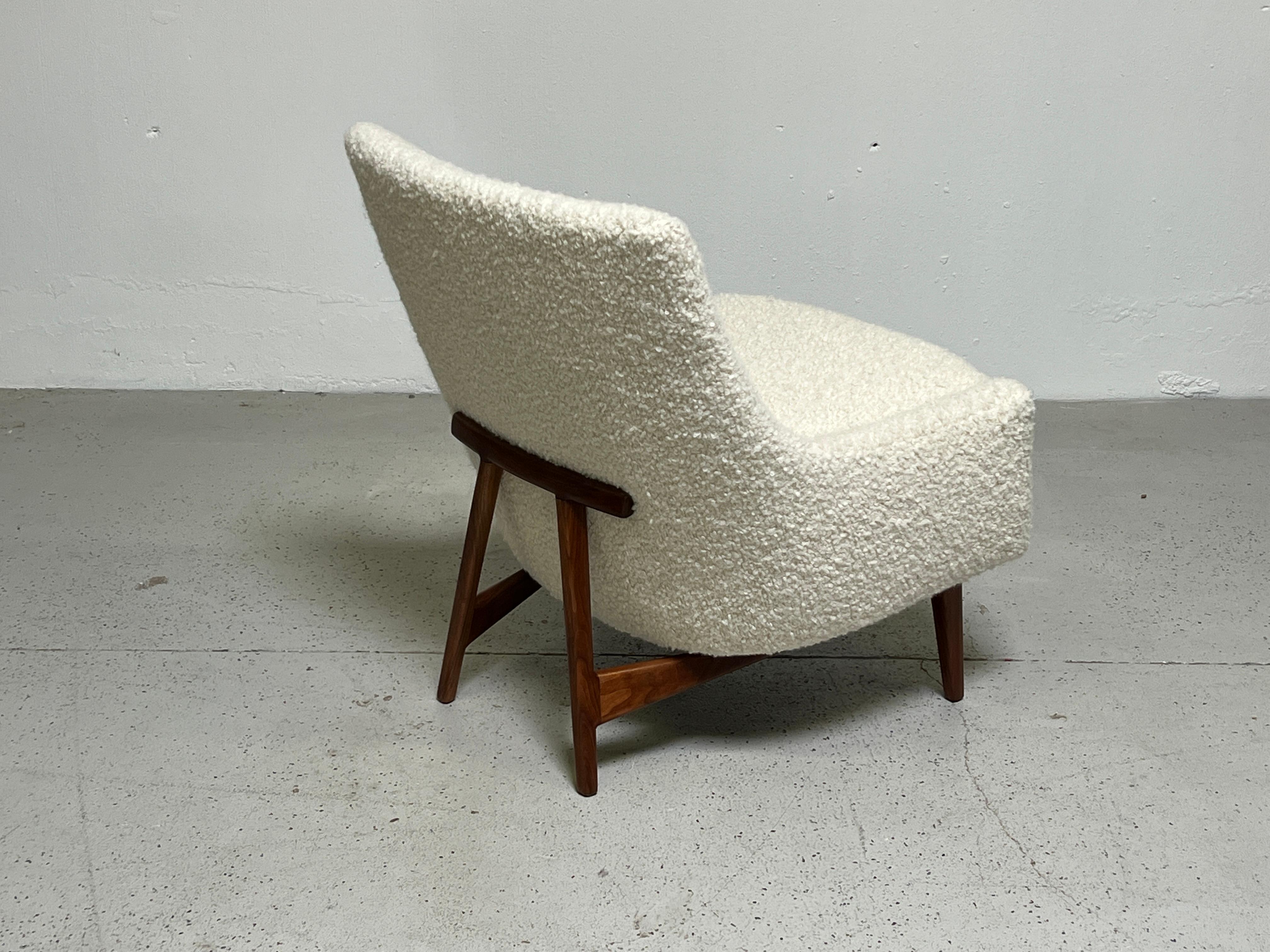 Lounge Chair by Jens Risom In Good Condition In Dallas, TX