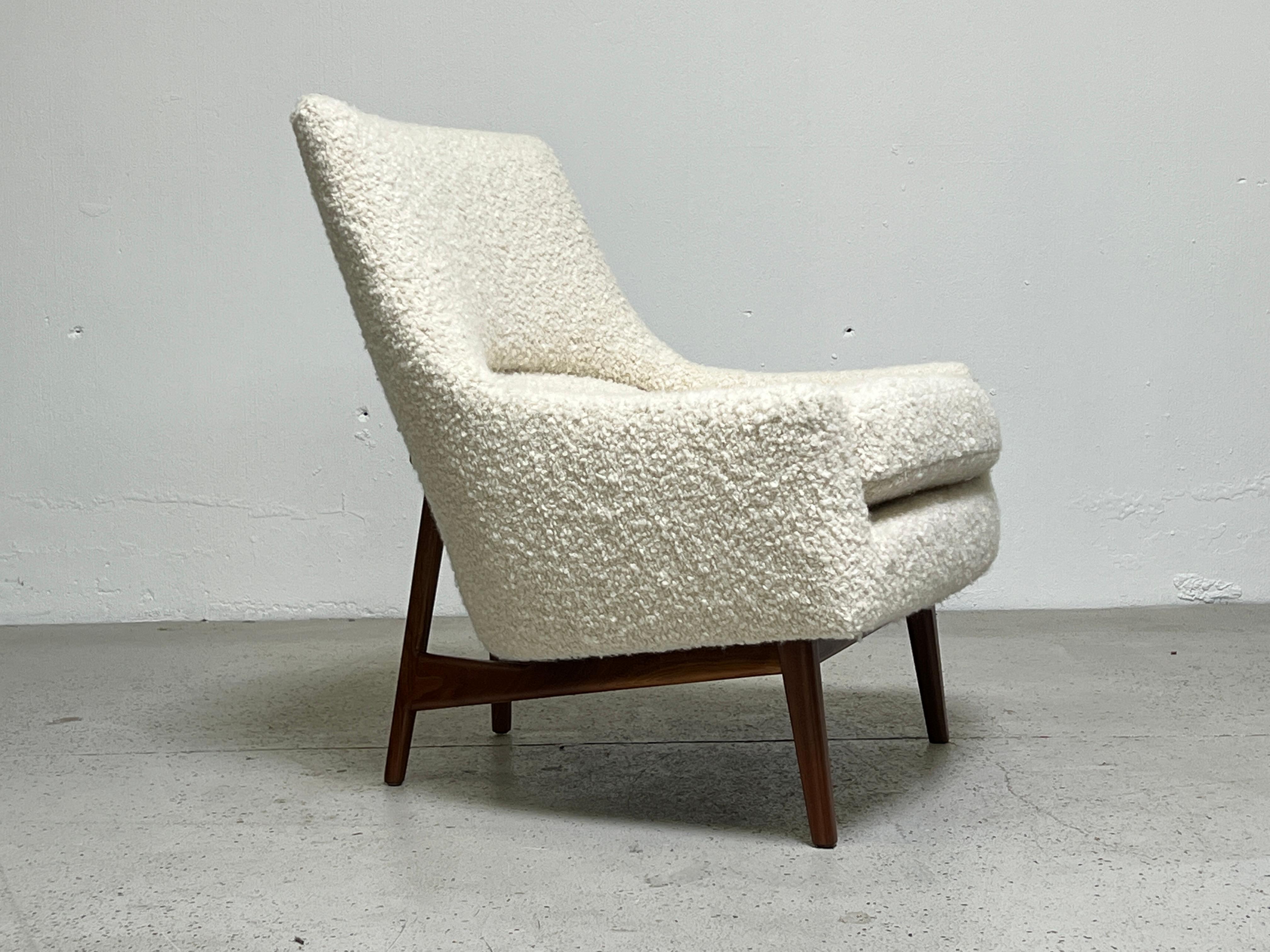Lounge Chair by Jens Risom at 1stDibs