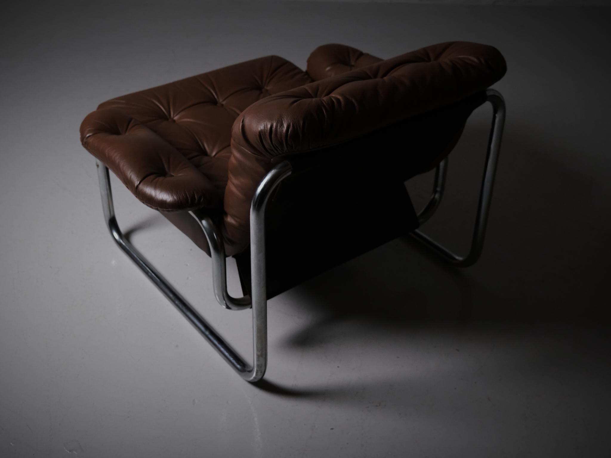 Swedish Lounge chair by John Bertil Häggström for IKEA, Sweden, 1970s For Sale
