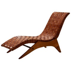 Chaise longue de José Zanine Caldas, Brésil, années 1950