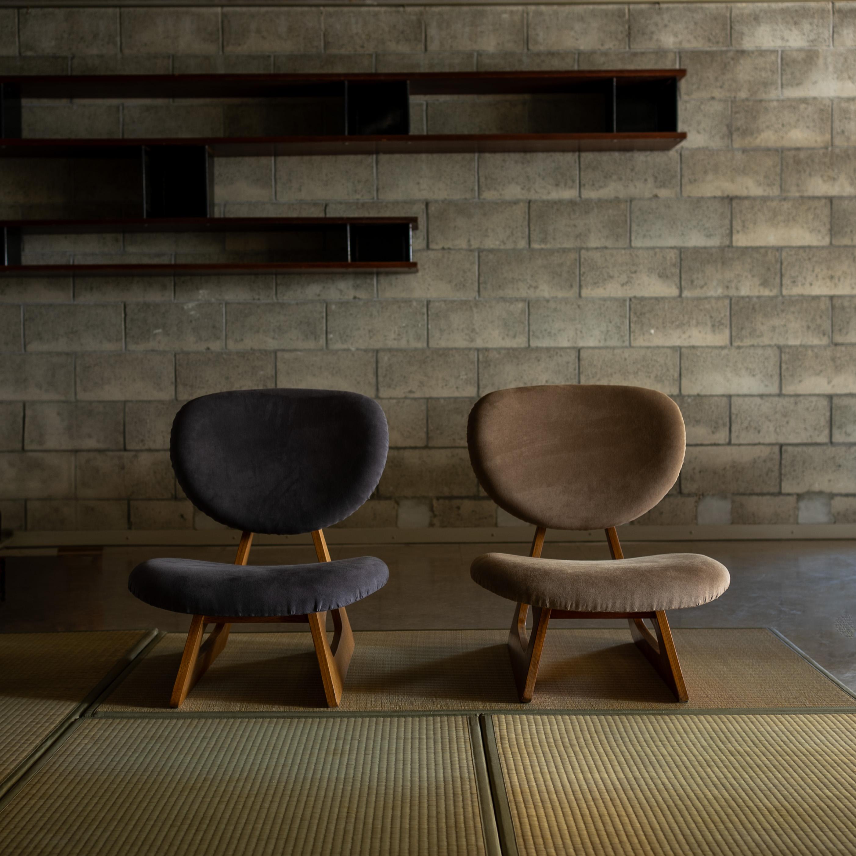 Lounge chair by Junzo Sakakura and Daisaku Cho, for Tendo, Japan 1970s For Sale 3