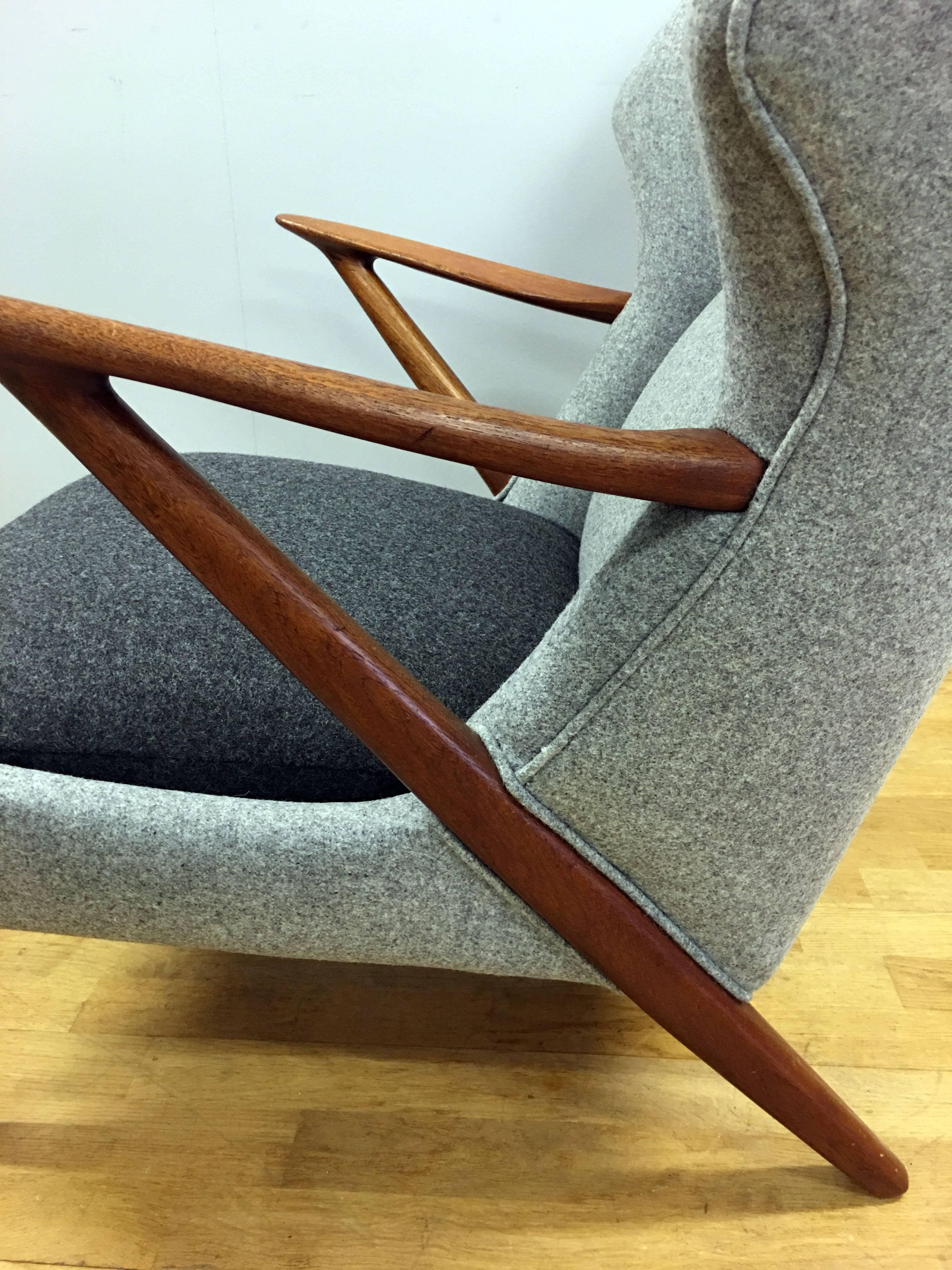 Corsican Lounge Chair by Kurt Olsen for Slagelse Mobelvaerk For Sale