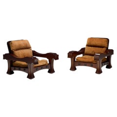 Lounge Chair di Luciano Frigerio per Frigerio di Desio, Italia, anni '70
