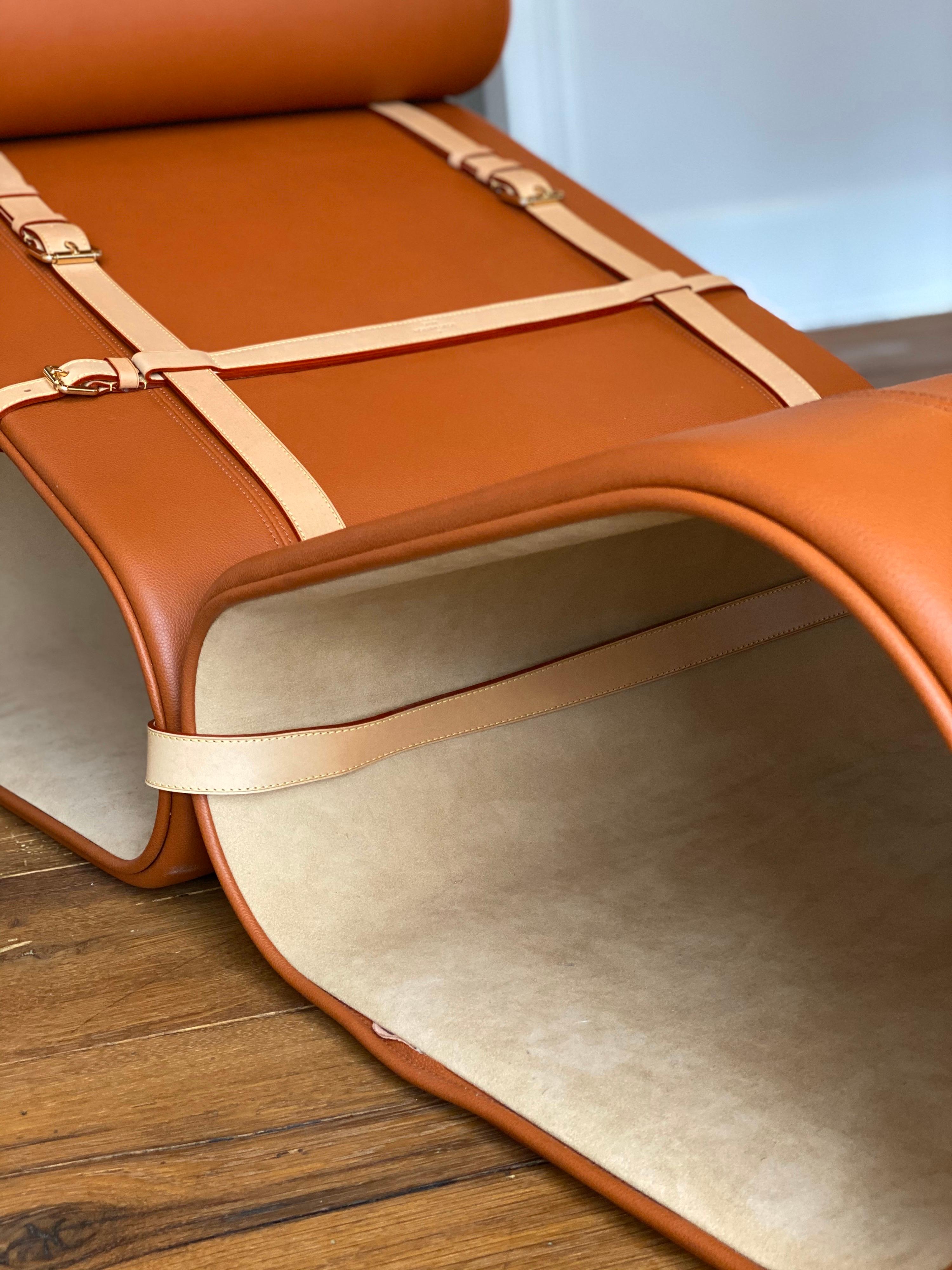 Leather Lounge Chair by Marcel Wanders for Louis Vuitton, Edition of 30