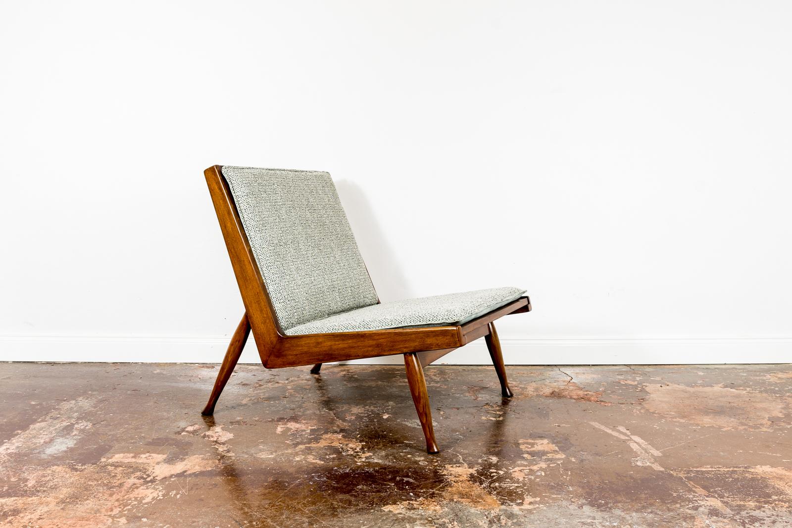Mid-Century Modern Lounge Chair by Marian Grabiński 1960's