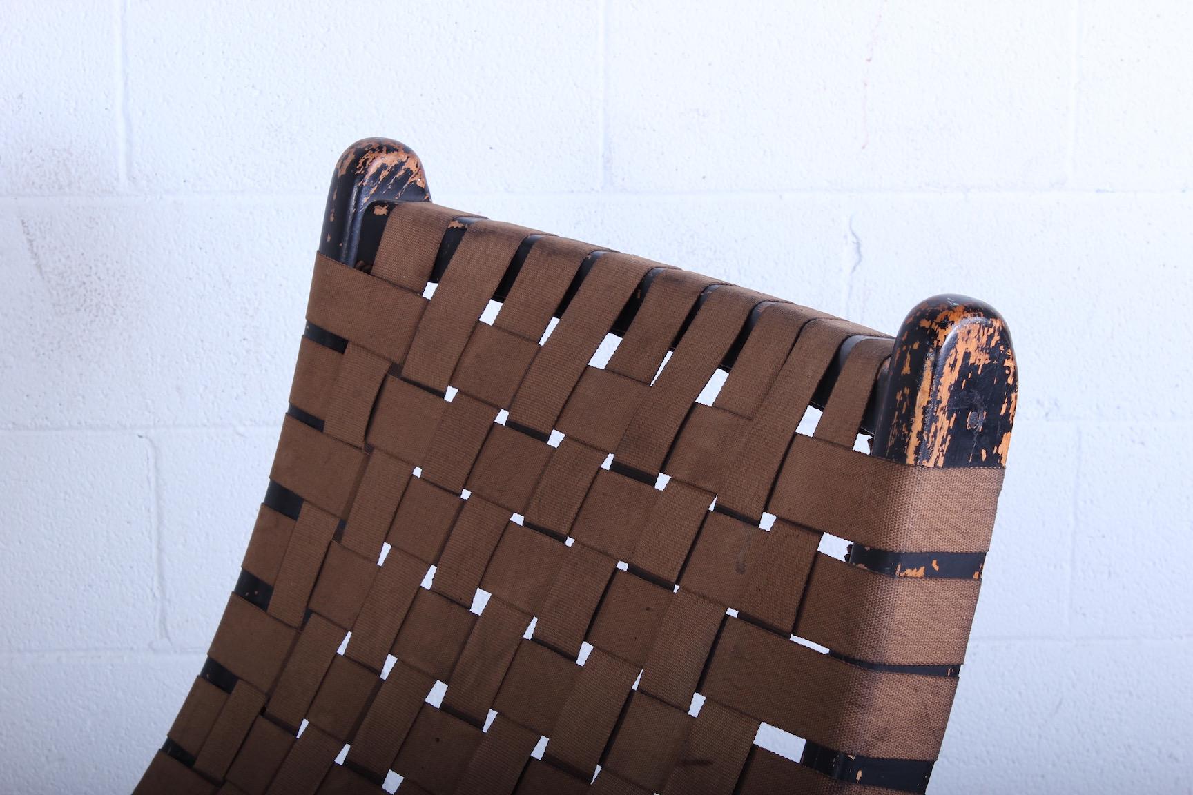 Lounge Chair by Michael van Beuren for Domus In Distressed Condition In Dallas, TX