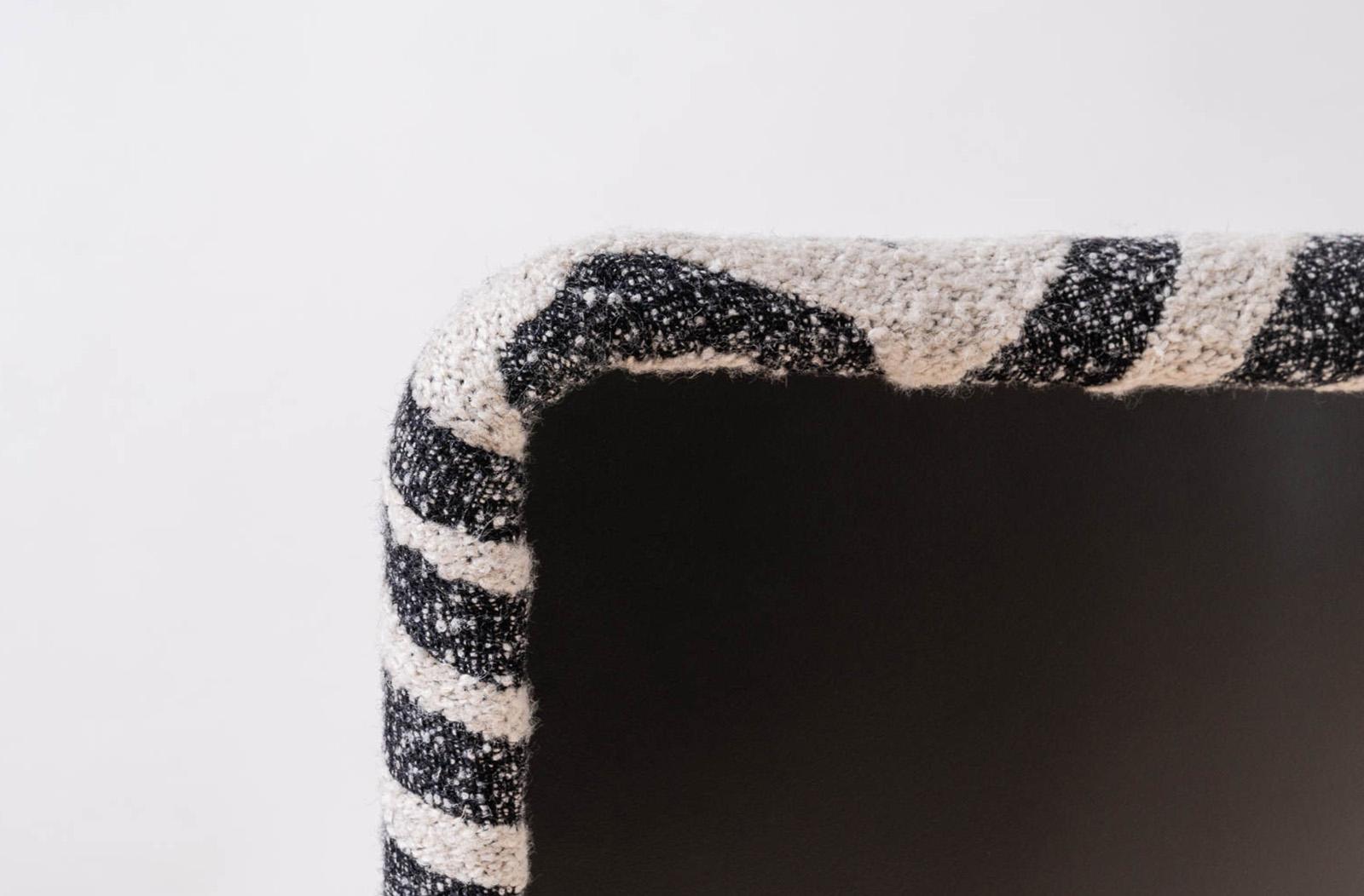 Wool Lounge Chair by Miroslav Navratil, 1959, Reupholstered in Kvadrat Fabric For Sale