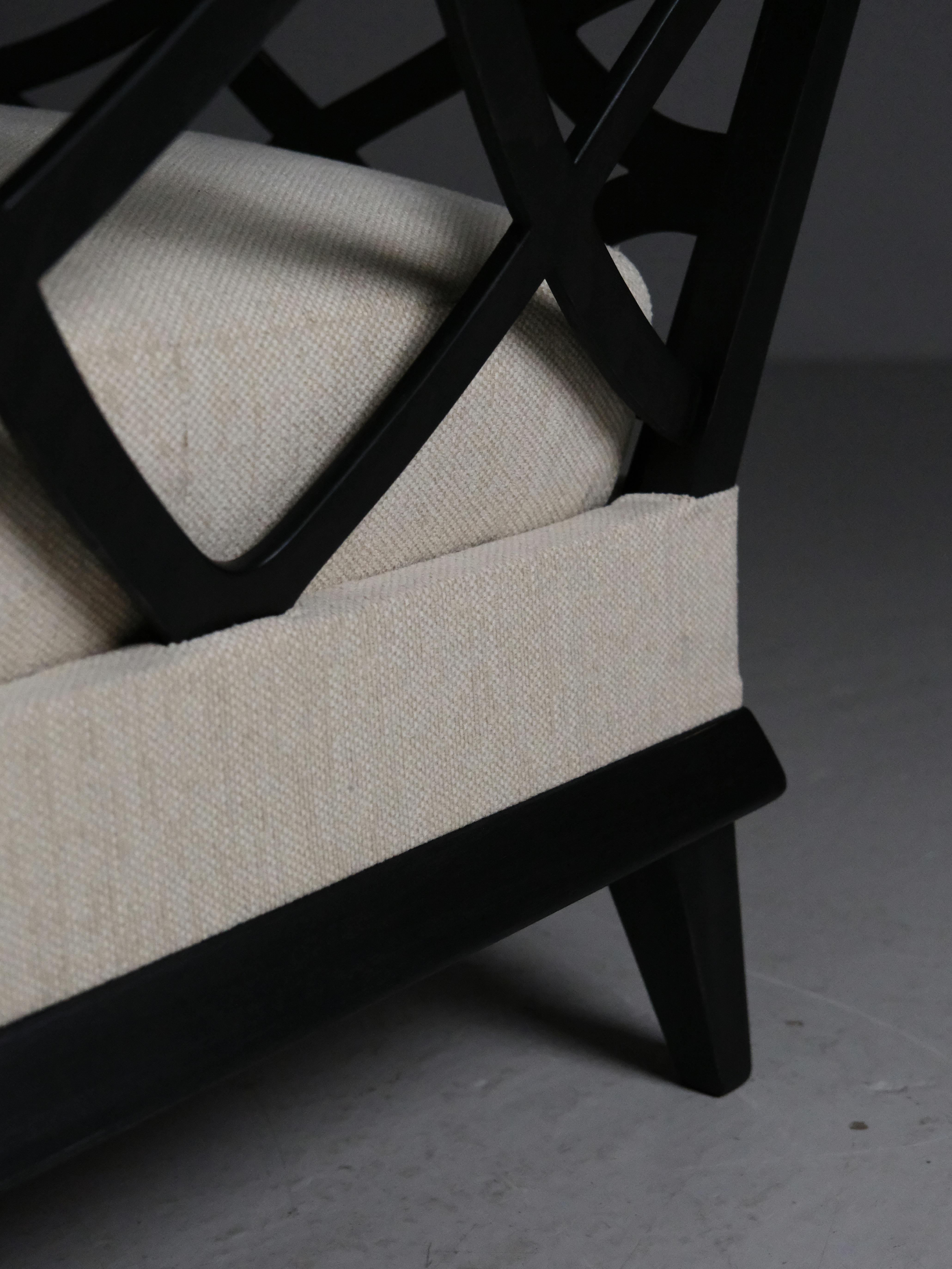 Lounge chair by Nils Enström for Bodafors, Sweden, 1940s For Sale 3