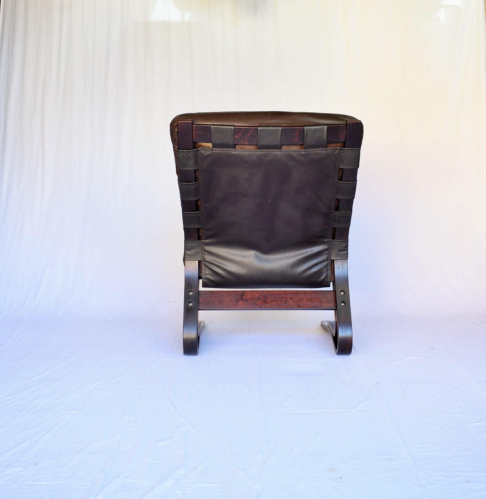 Lounge Chair by Oddvin Rykken for Rybo Rykken & Co, 1970s 4