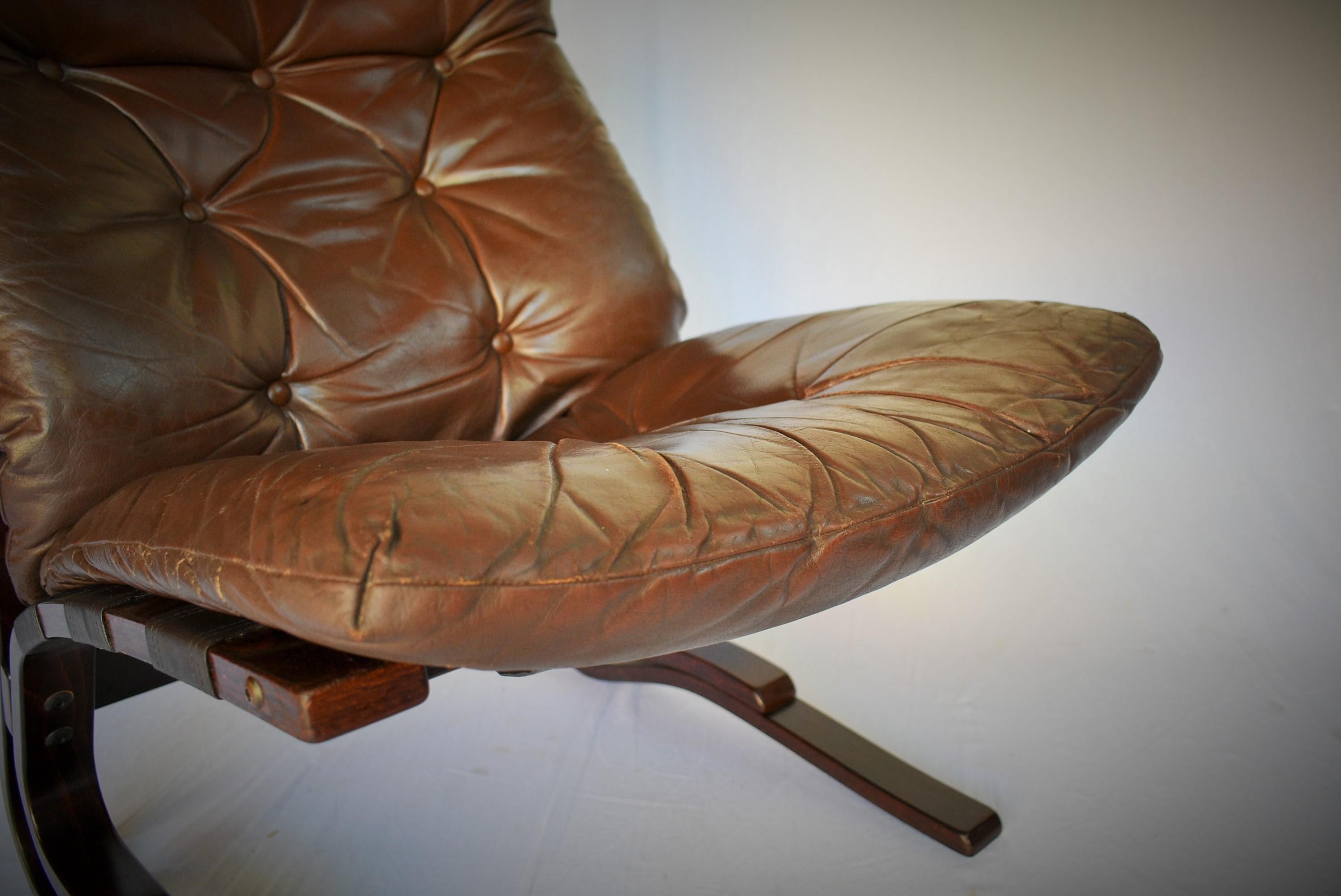 Danish Lounge Chair by Oddvin Rykken for Rybo Rykken & Co, 1970s