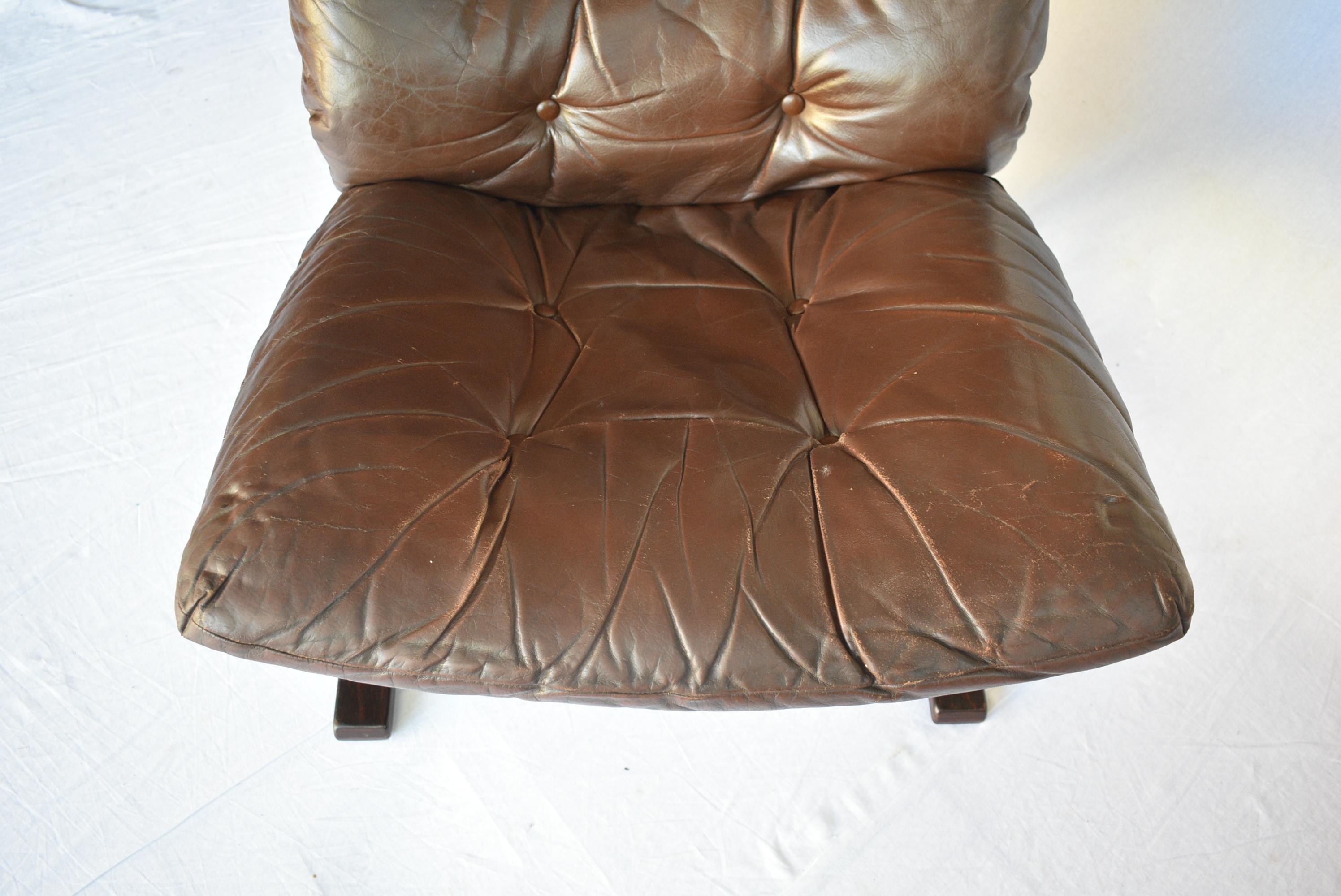 Lounge Chair by Oddvin Rykken for Rybo Rykken & Co, 1970s In Good Condition In Praha, CZ