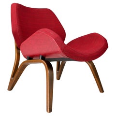 Lounge Chair by Paul Bode for Deutsche Federholzgesellschaft, Germany, 1954