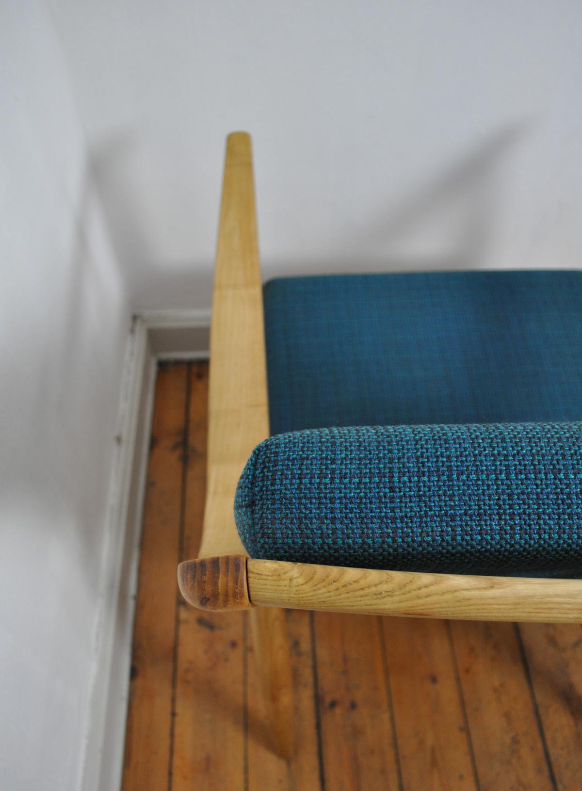 Mid-20th Century Lounge Chair by Peter Hvidt & Orla Mølgaard-Nielsen, France & Daverkosen, 1950s For Sale