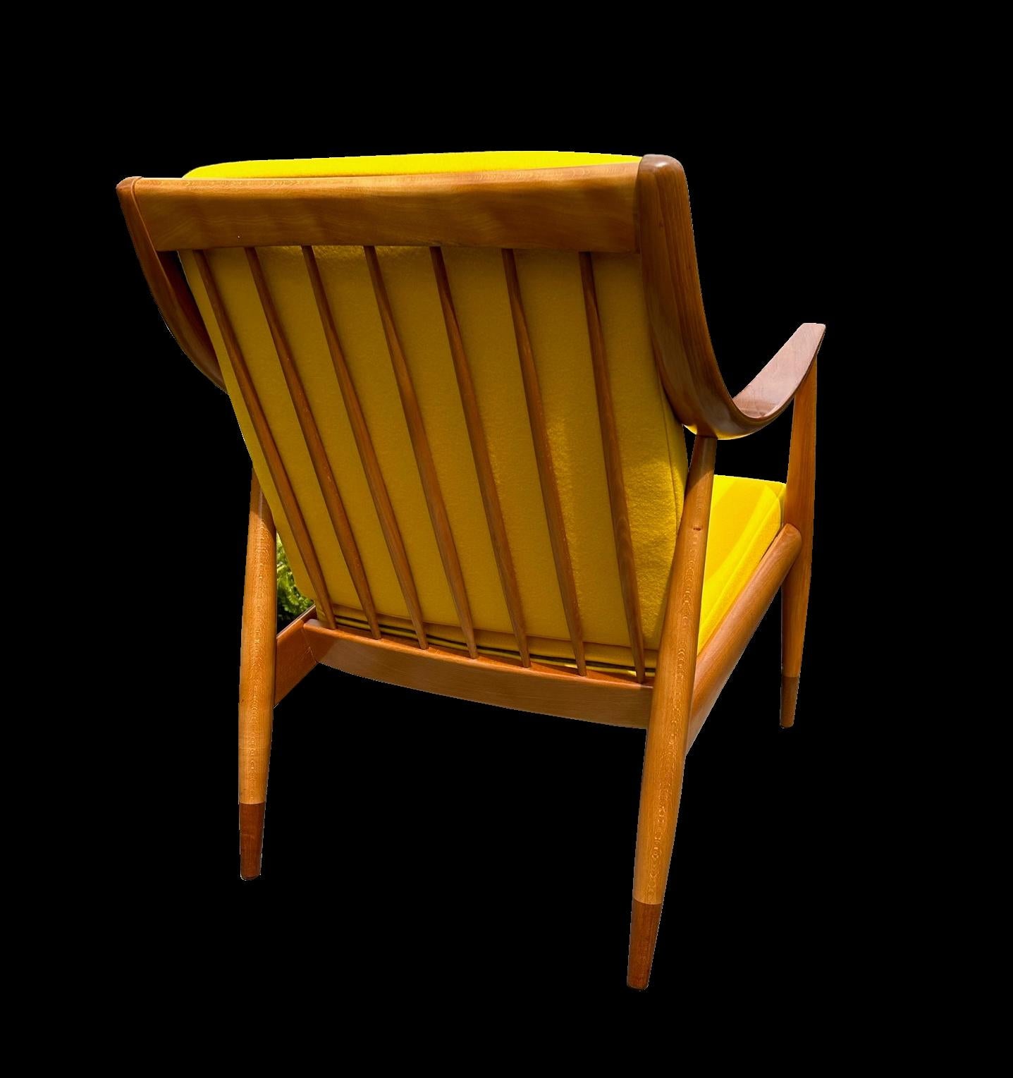 Danish Lounge Chair by Peter Hvidt & Orla Molgaard-Nielsen for France & Daverkosen For Sale