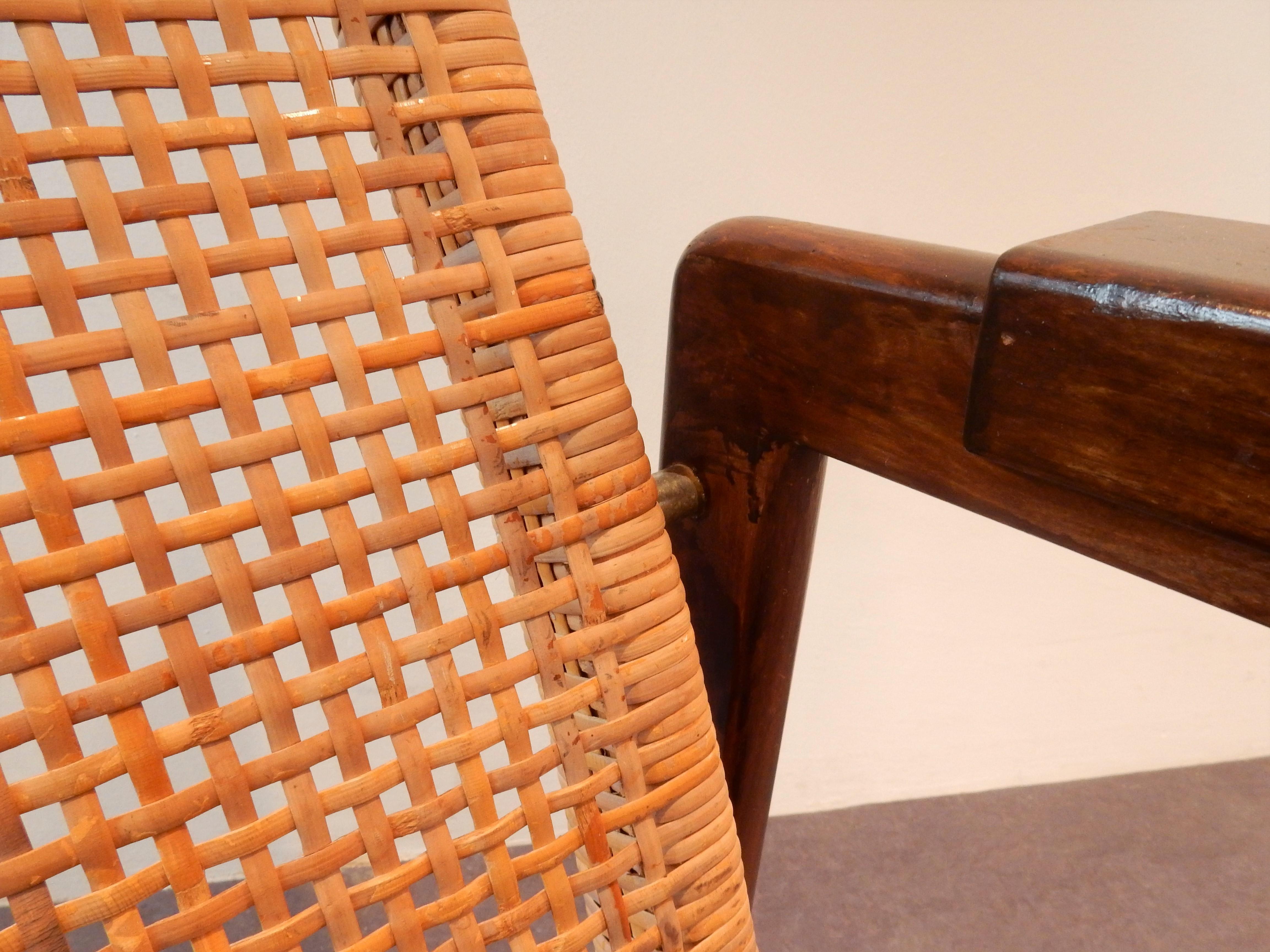 Chaise longue de P.J. Muntendam pour Gebr. Jonkers:: années 1960 Bon état - En vente à Steenwijk, NL