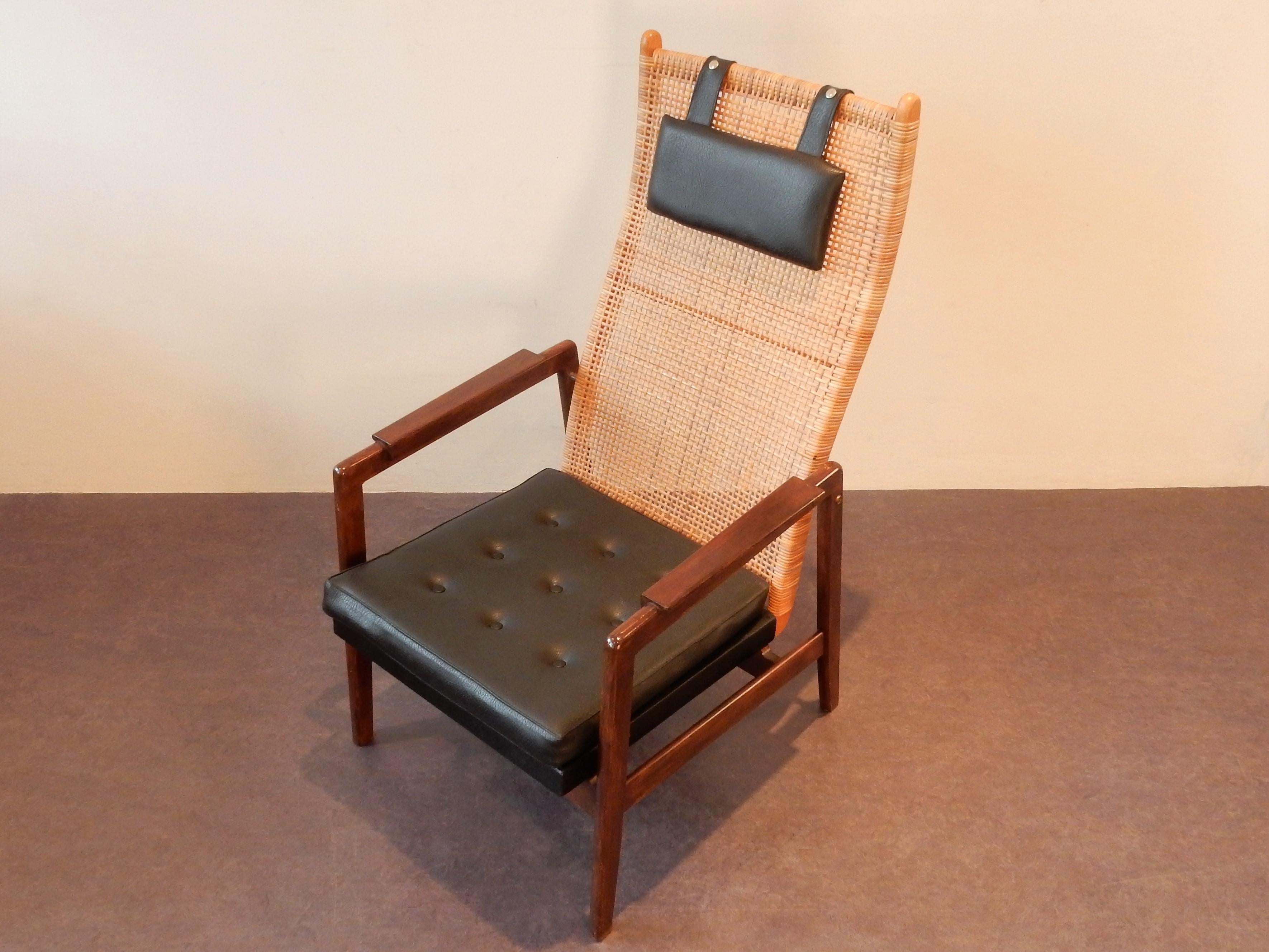 Mid-20th Century Lounge Chair by P.J. Muntendam for Gebr. Jonkers, 1960s For Sale